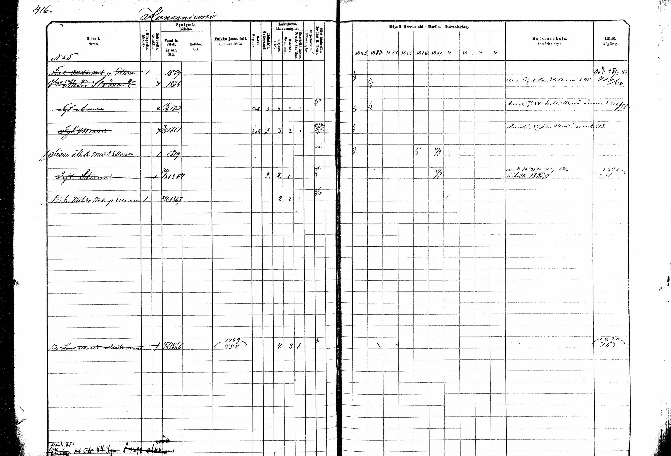 [ ../kirjat/Kirkonkirjat/kitee/rippikirja_1882-1890_mko35-49/kuvat/378.jpg ]