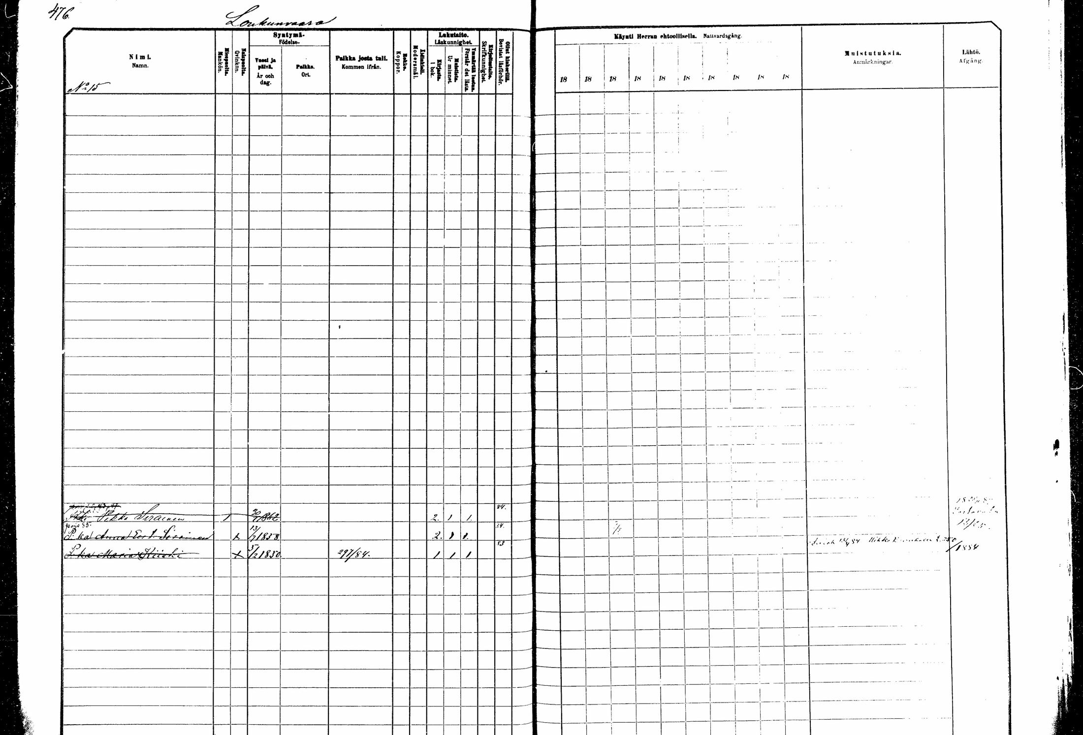 [ ../kirjat/Kirkonkirjat/kitee/rippikirja_1882-1890_mko35-49/kuvat/426.jpg ]