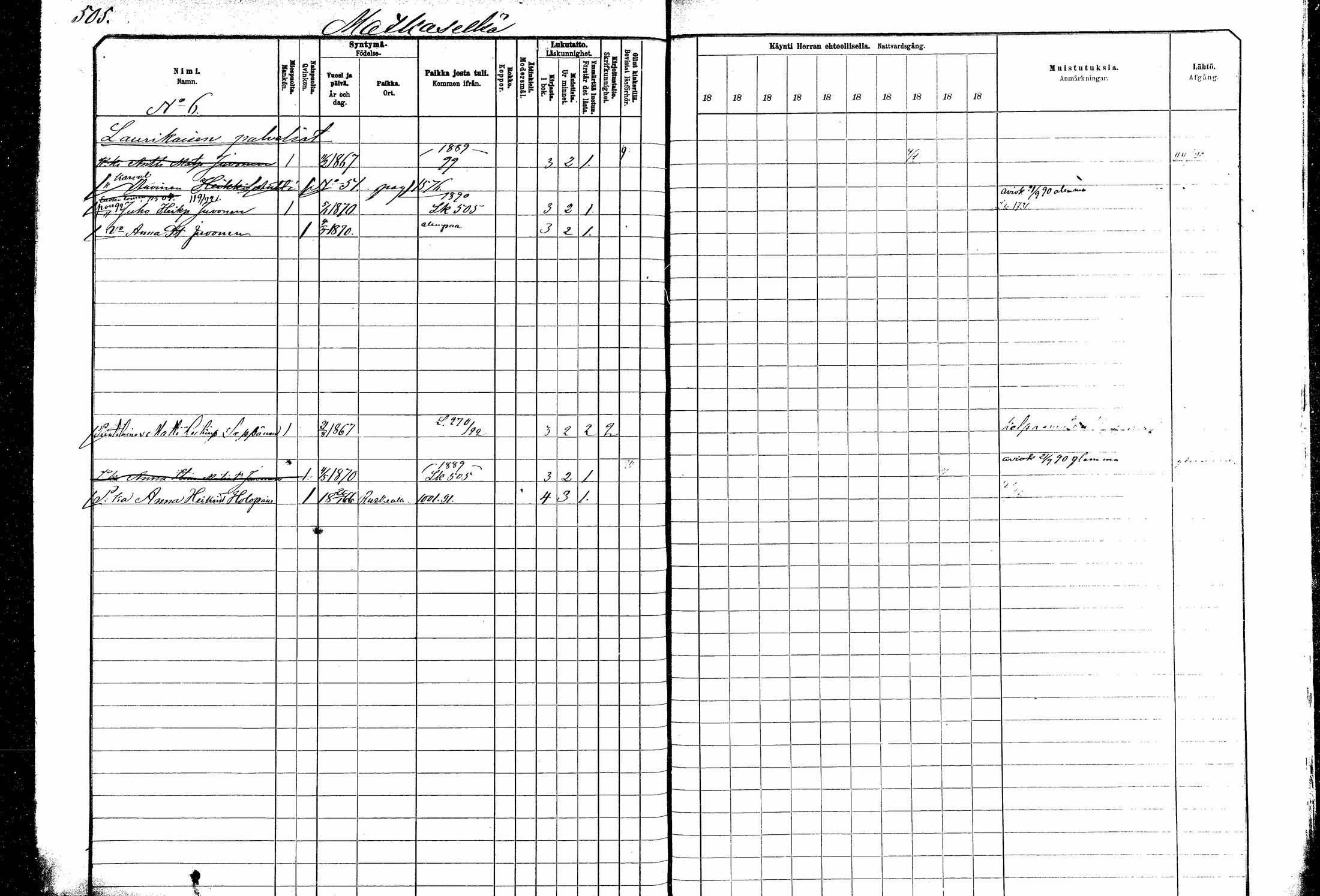 [ ../kirjat/Kirkonkirjat/kitee/rippikirja_1882-1890_mko35-49/kuvat/448.jpg ]