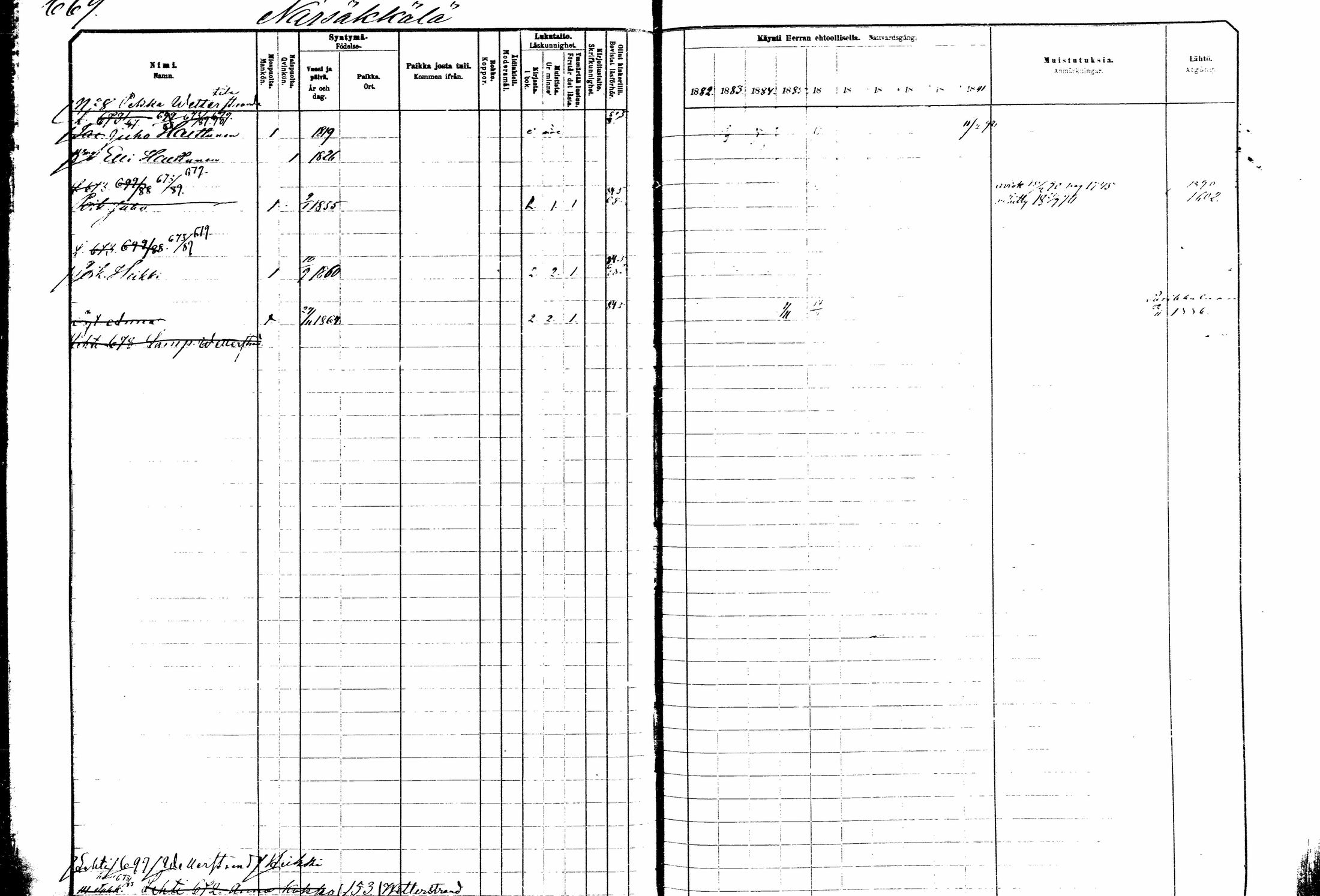 [ ../kirjat/Kirkonkirjat/kitee/rippikirja_1882-1890_mko50-63/kuvat/122.jpg ]