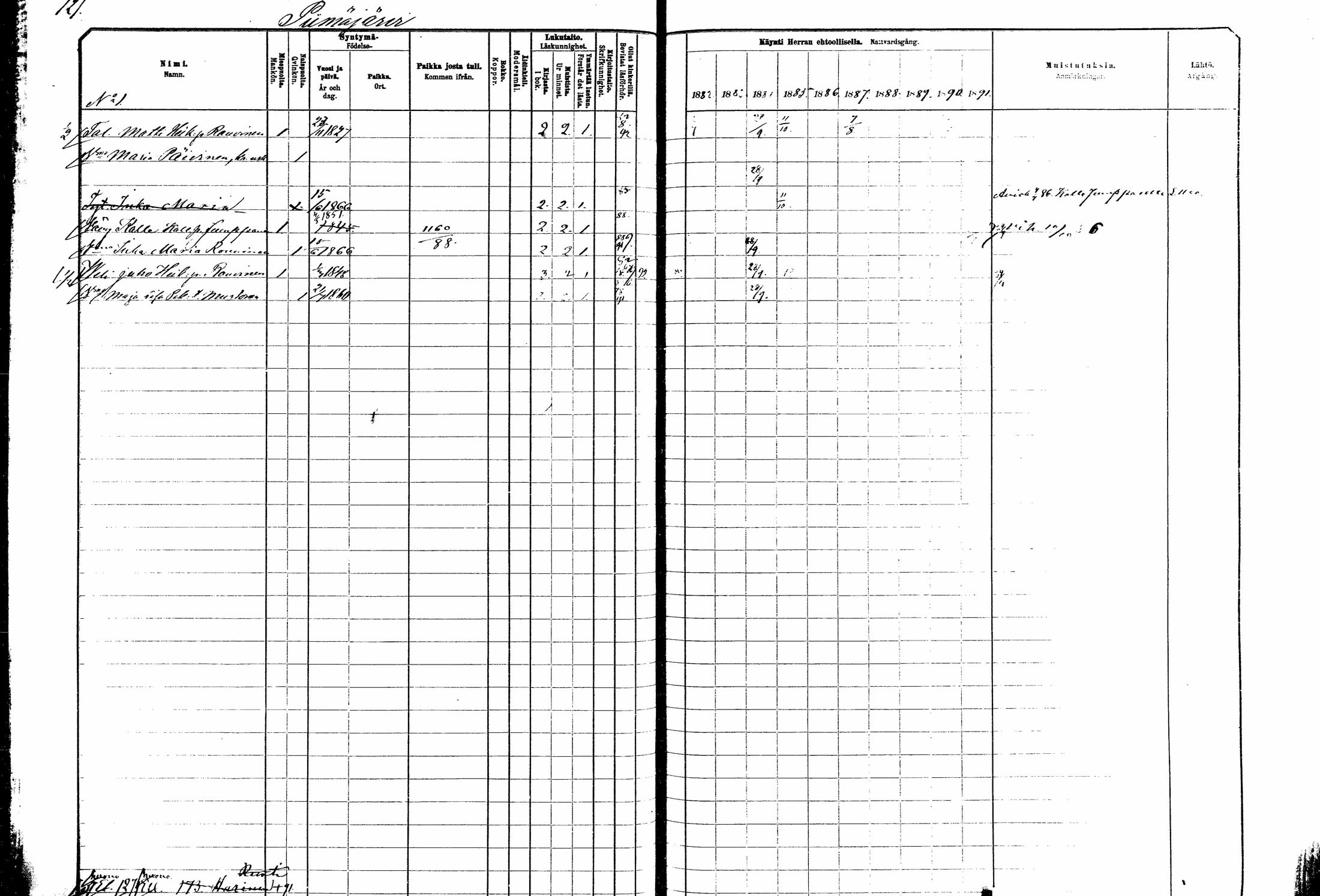 [ ../kirjat/Kirkonkirjat/kitee/rippikirja_1882-1890_mko50-63/kuvat/174.jpg ]