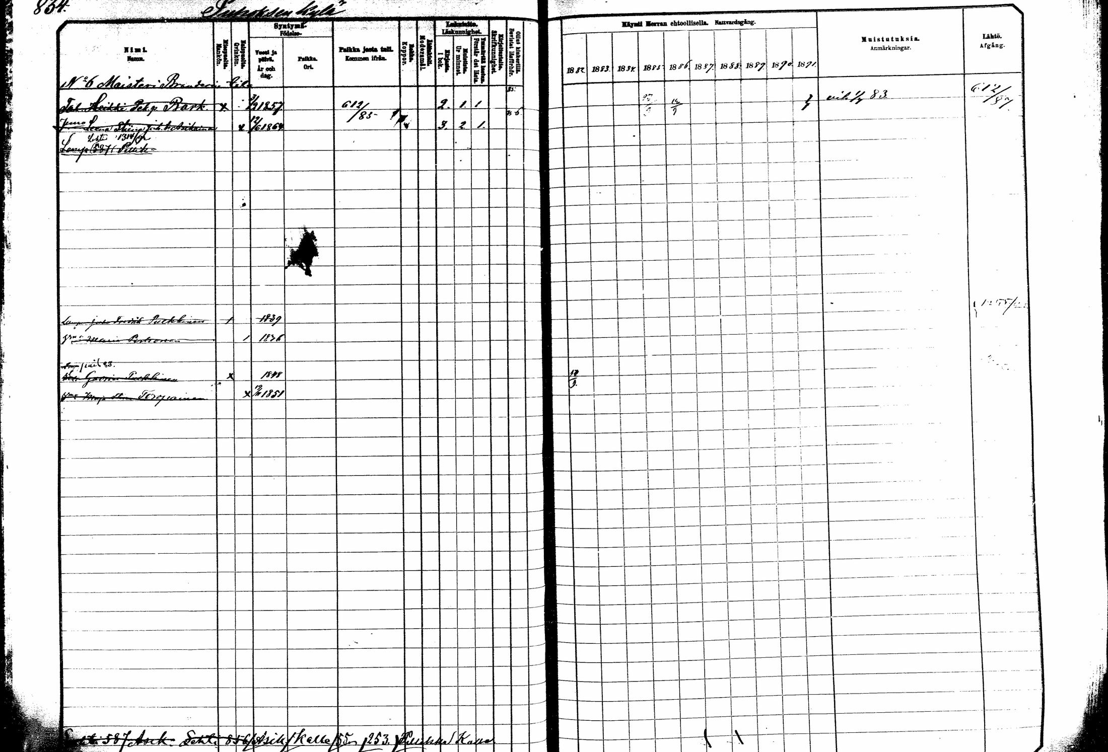 [ ../kirjat/Kirkonkirjat/kitee/rippikirja_1882-1890_mko50-63/kuvat/262.jpg ]