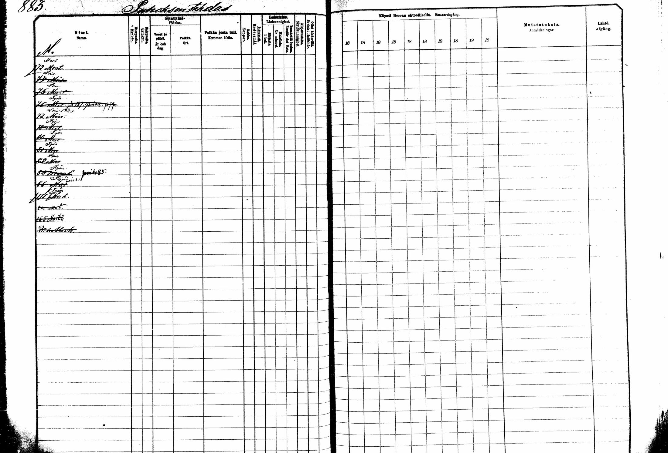 [ ../kirjat/Kirkonkirjat/kitee/rippikirja_1882-1890_mko50-63/kuvat/298.jpg ]