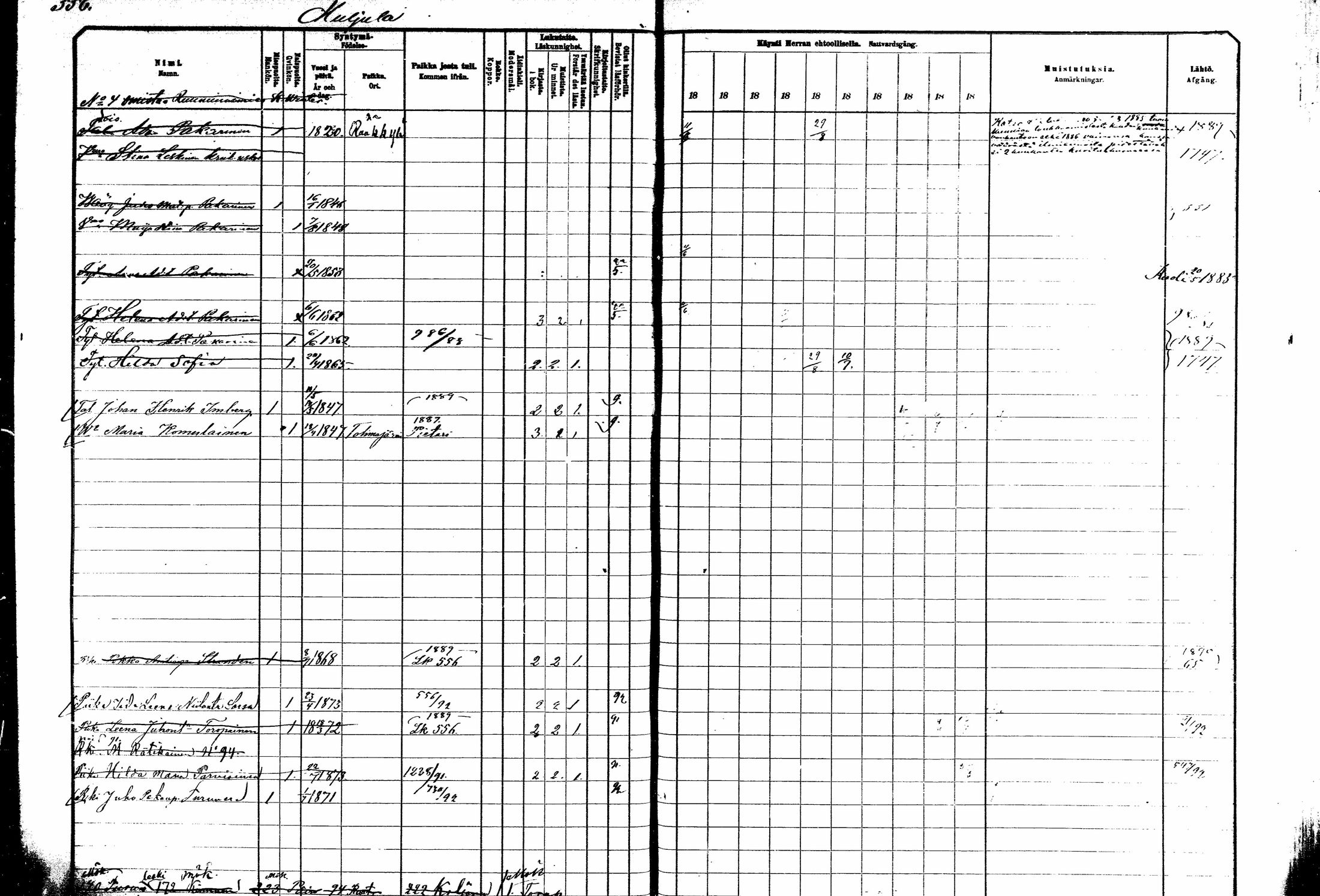 [ ../kirjat/Kirkonkirjat/kitee/rippikirja_1882-1890_mko50-63/kuvat/32.jpg ]