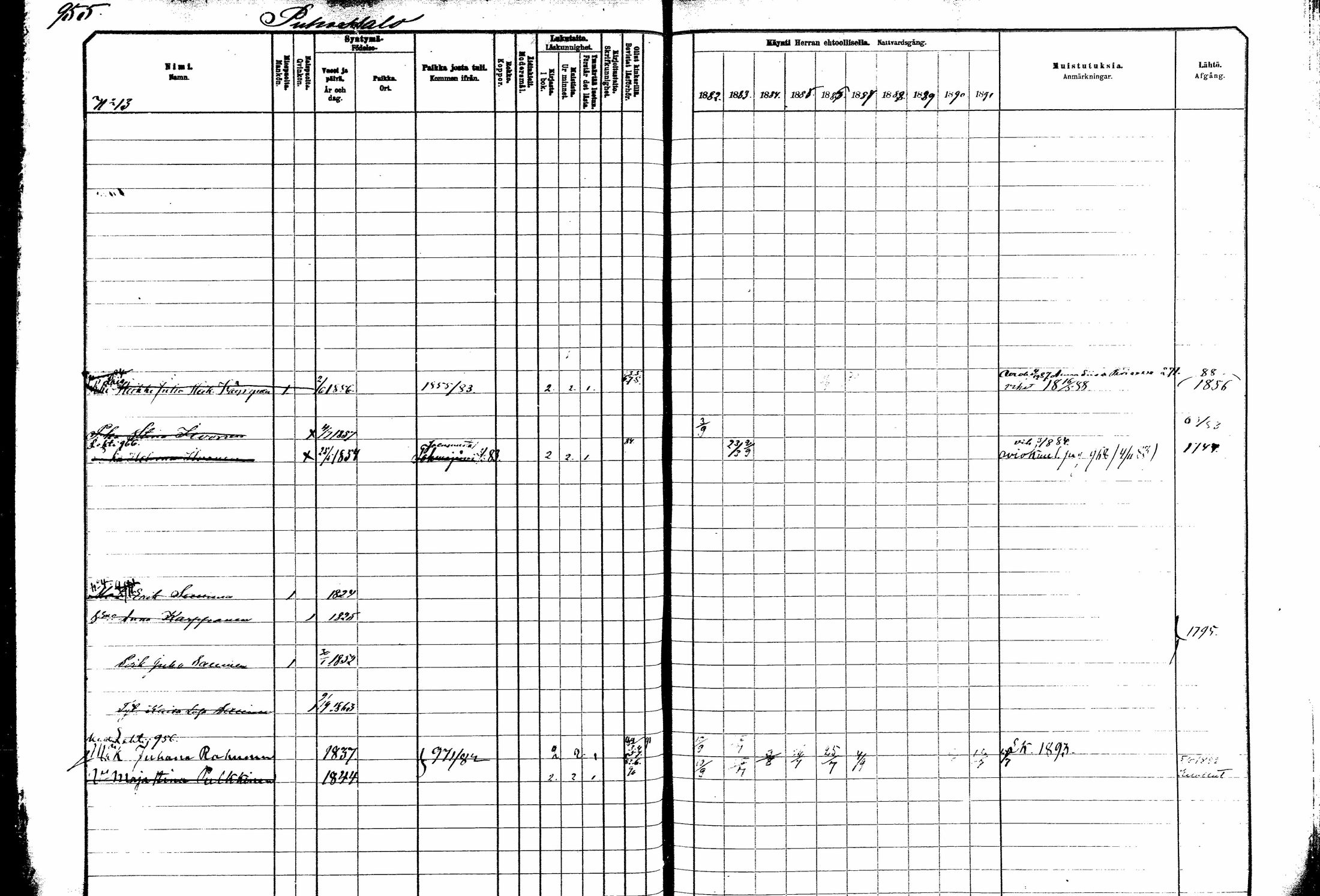 [ ../kirjat/Kirkonkirjat/kitee/rippikirja_1882-1890_mko50-63/kuvat/357.jpg ]