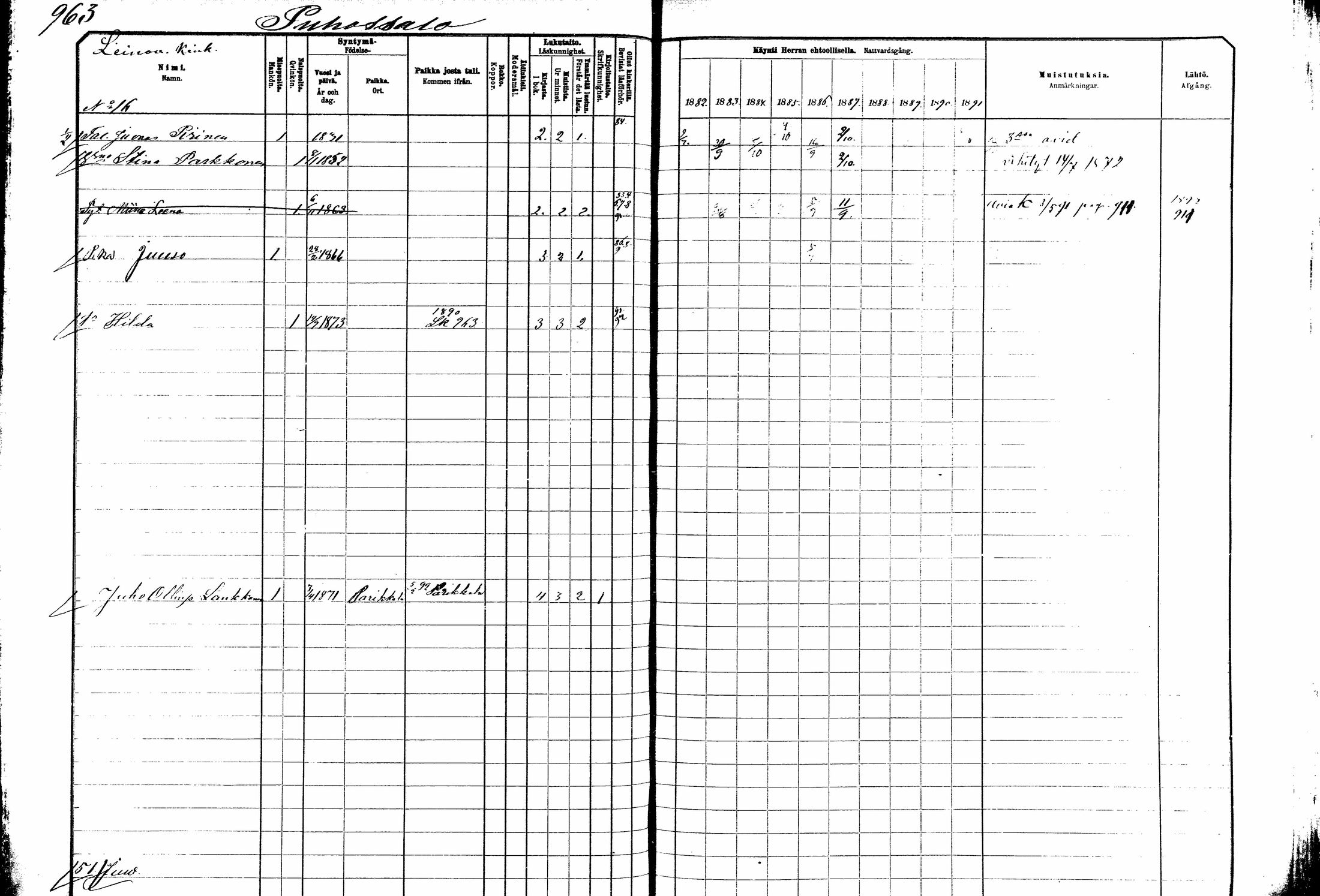 [ ../kirjat/Kirkonkirjat/kitee/rippikirja_1882-1890_mko50-63/kuvat/365.jpg ]