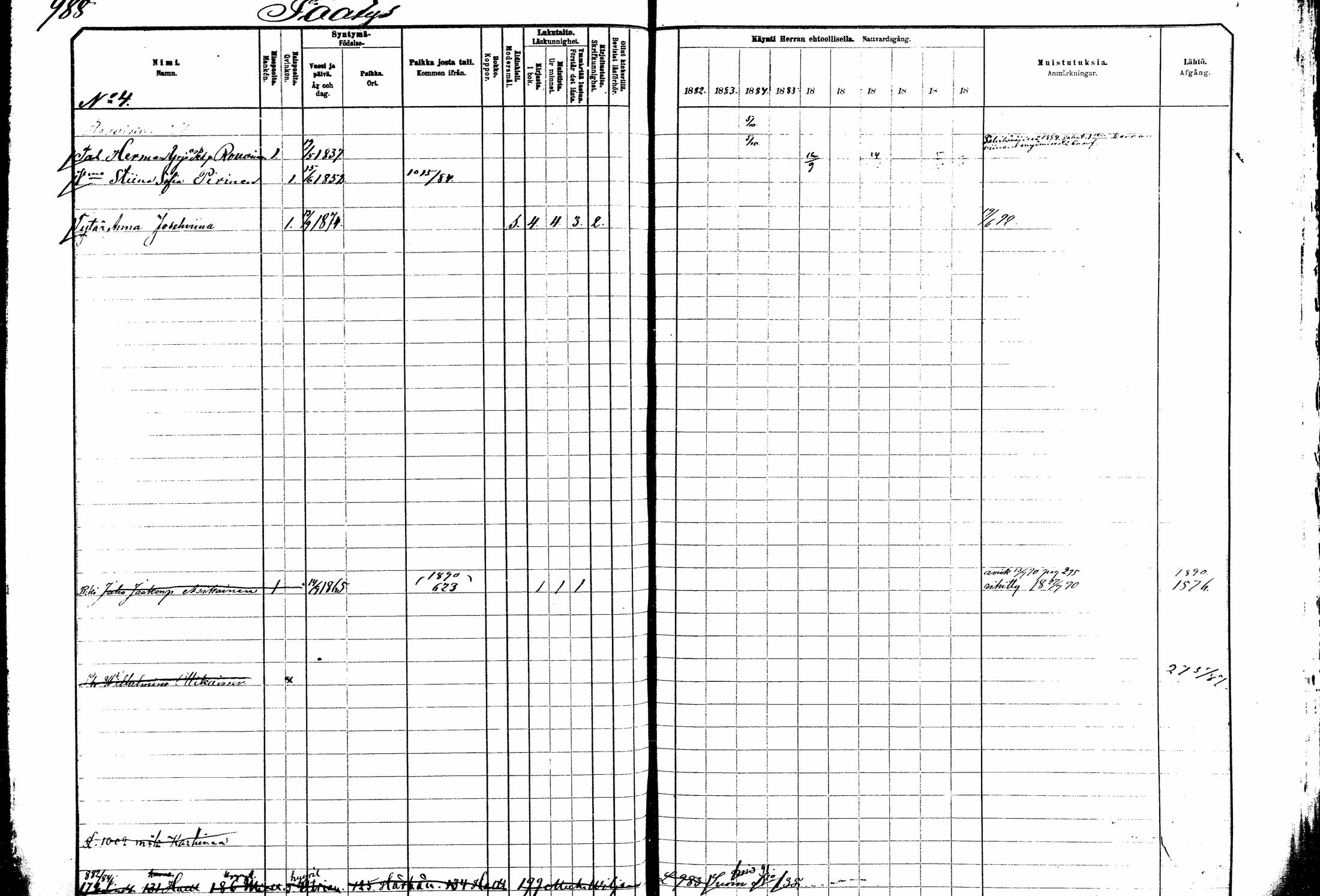 [ ../kirjat/Kirkonkirjat/kitee/rippikirja_1882-1890_mko50-63/kuvat/383.jpg ]