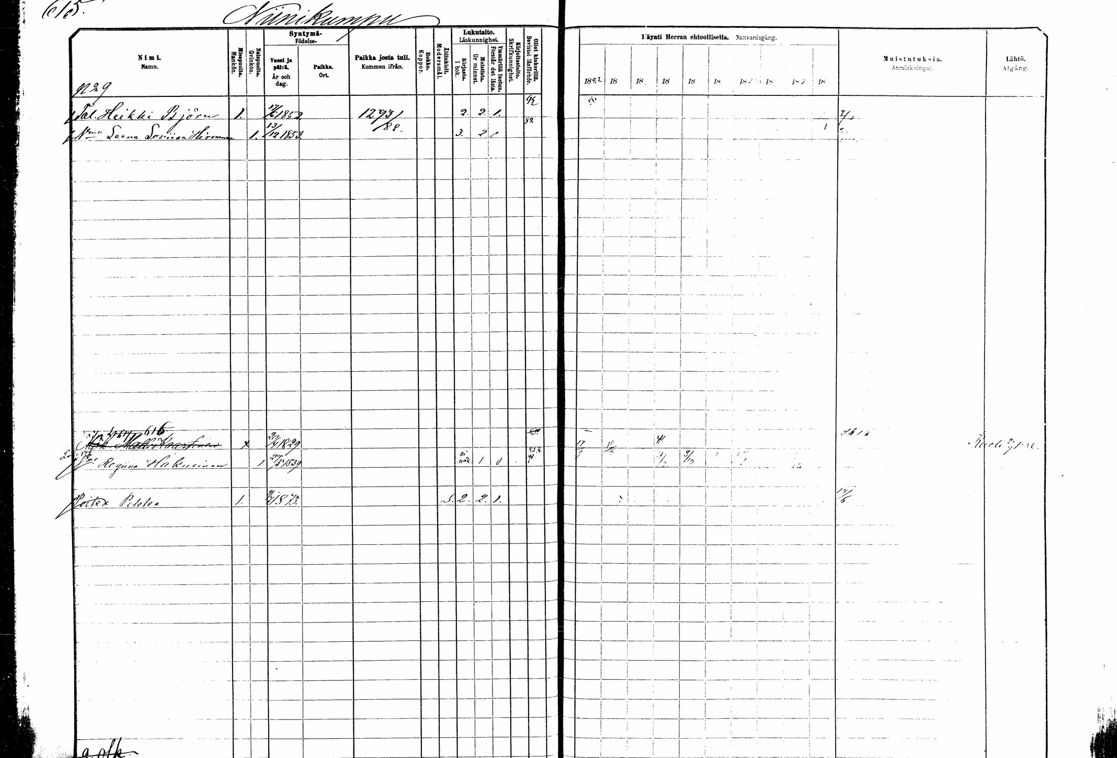 [ ../kirjat/Kirkonkirjat/kitee/rippikirja_1882-1890_mko50-63/kuvat/78.jpg ]