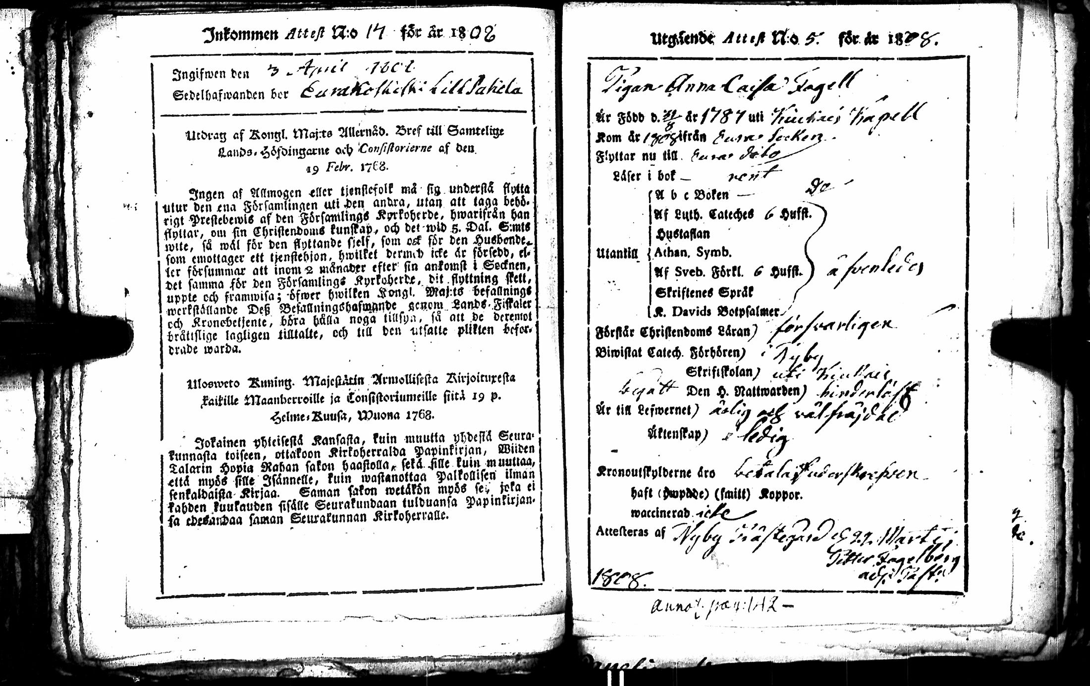 [ ../kirjat/Kirkonkirjat/kiukainen/muuttokirjoja_1806-1810_jk419/kuvat/148.jpg ]