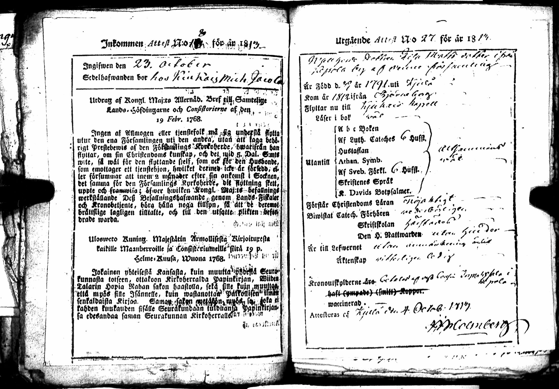 [ ../kirjat/Kirkonkirjat/kiukainen/muuttokirjoja_1811-1815_jk419/kuvat/114.jpg ]