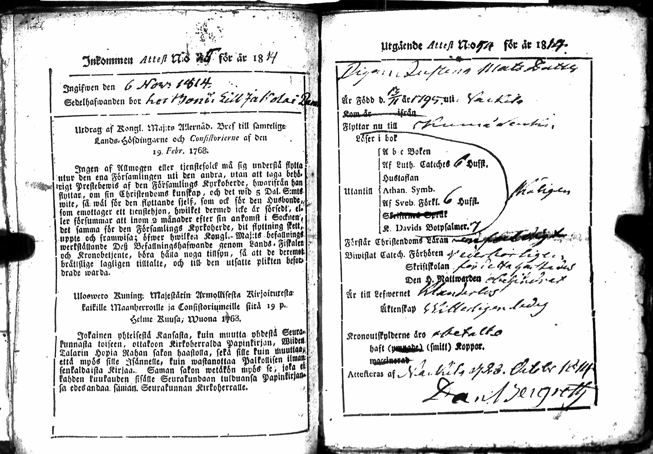 [ ../kirjat/Kirkonkirjat/kiukainen/muuttokirjoja_1811-1815_jk419/kuvat/149.jpg ]