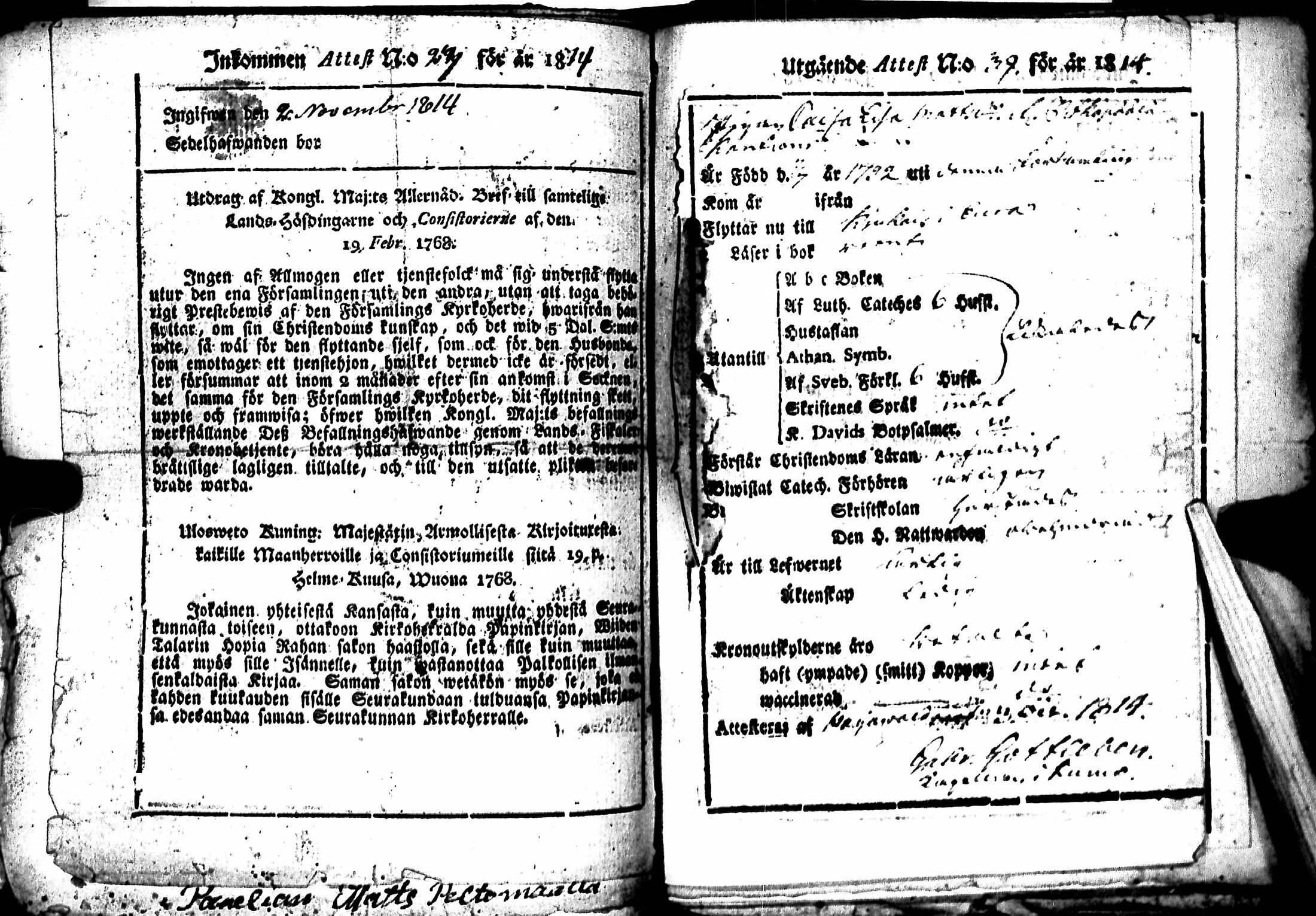 [ ../kirjat/Kirkonkirjat/kiukainen/muuttokirjoja_1811-1815_jk419/kuvat/151.jpg ]