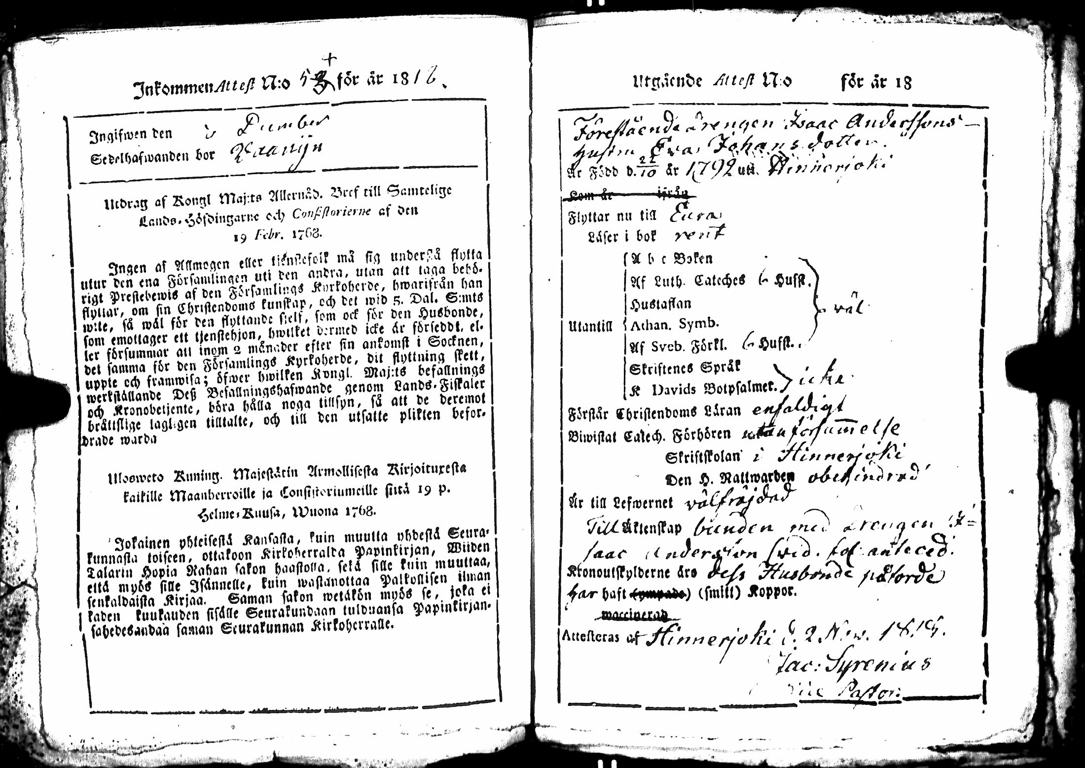 [ ../kirjat/Kirkonkirjat/kiukainen/muuttokirjoja_1816-1820_jk419/kuvat/113.jpg ]