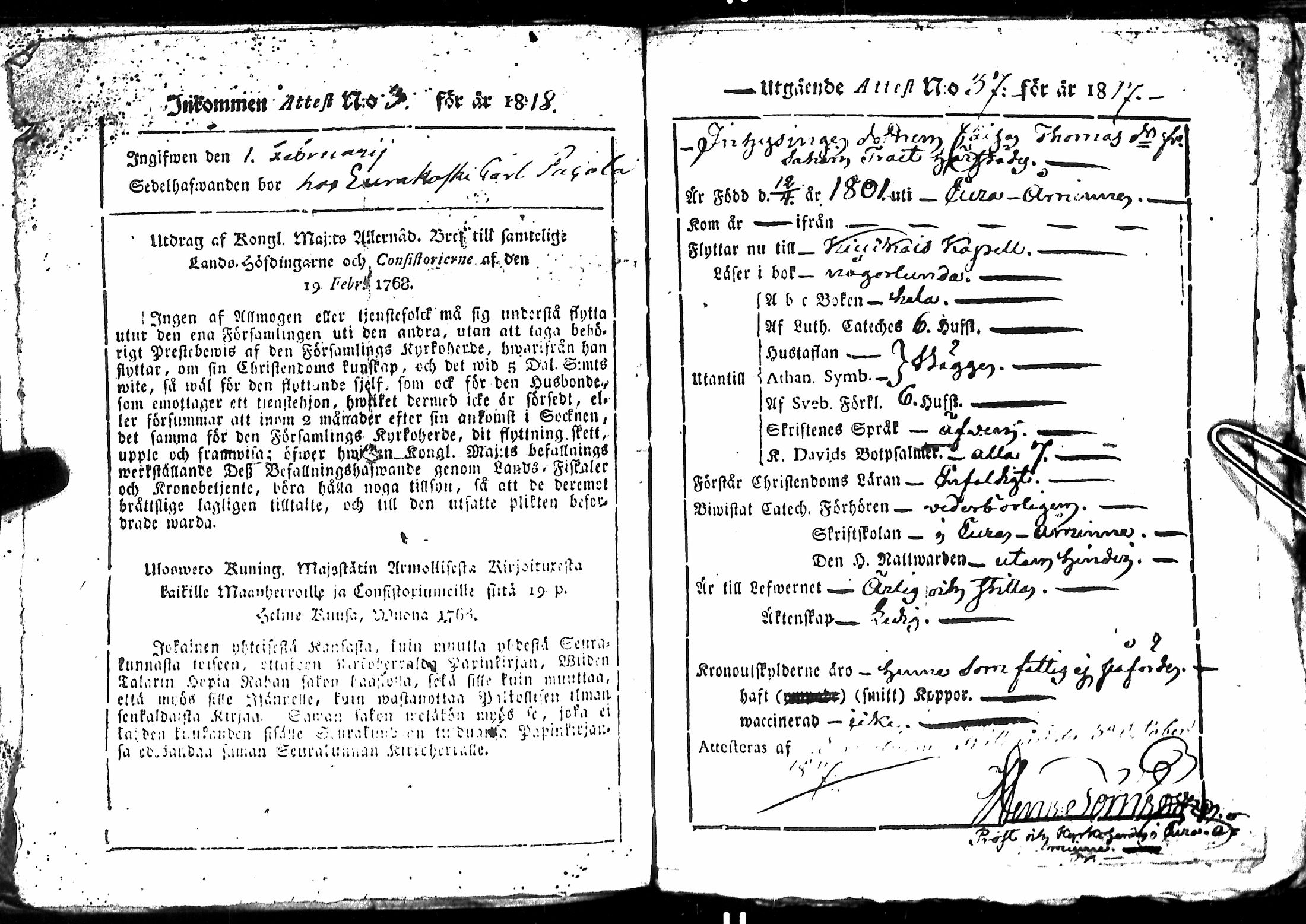 [ ../kirjat/Kirkonkirjat/kiukainen/muuttokirjoja_1816-1820_jk419/kuvat/161.jpg ]