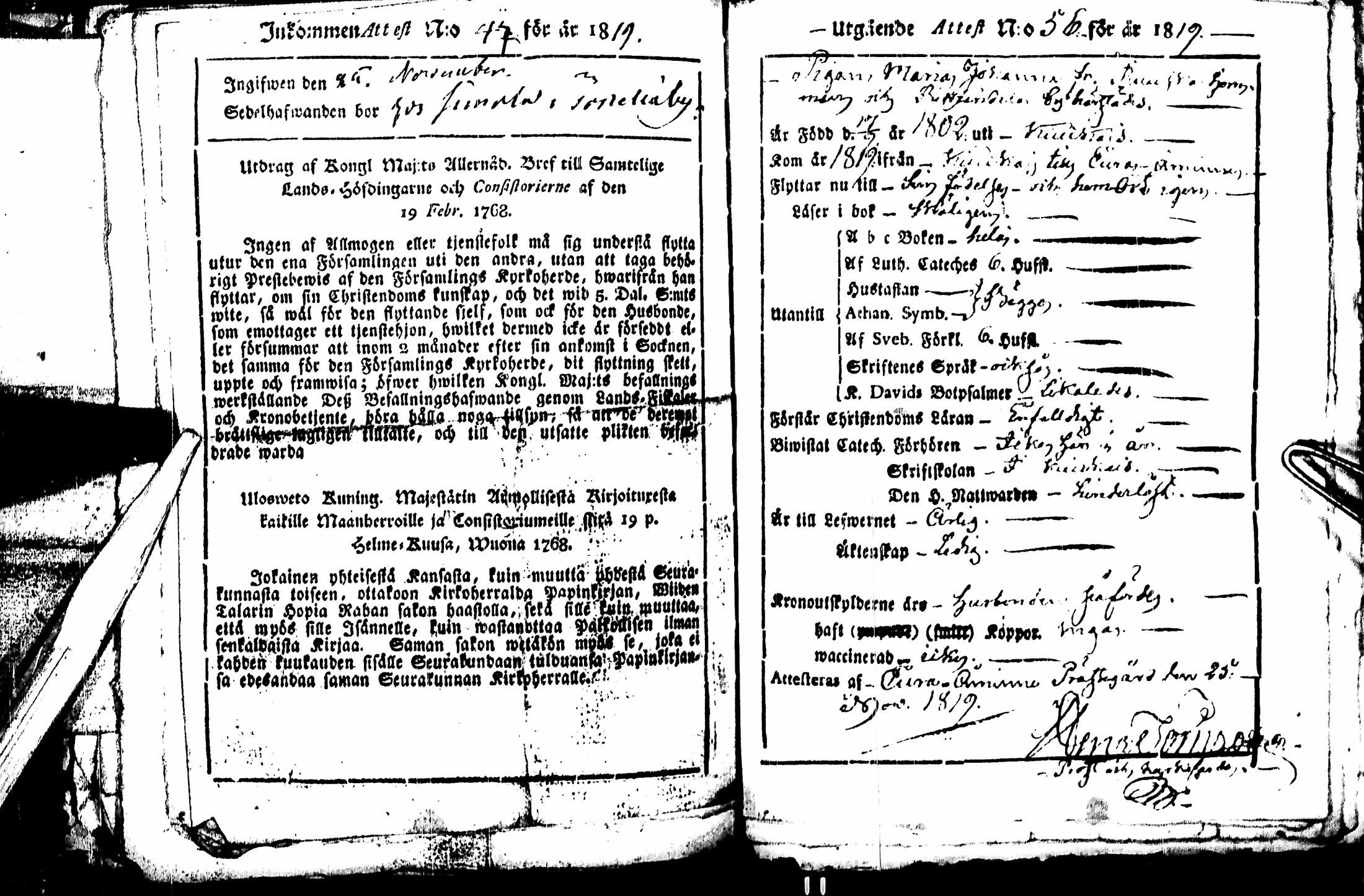 [ ../kirjat/Kirkonkirjat/kiukainen/muuttokirjoja_1816-1820_jk419/kuvat/238.jpg ]