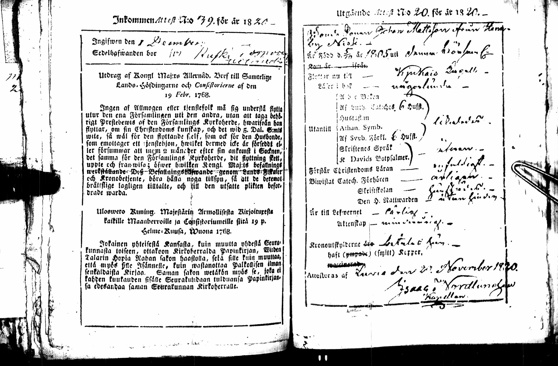[ ../kirjat/Kirkonkirjat/kiukainen/muuttokirjoja_1816-1820_jk419/kuvat/290.jpg ]