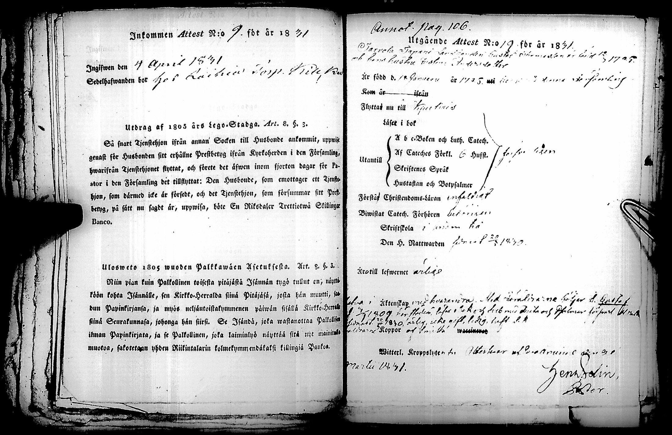 [ ../kirjat/Kirkonkirjat/kiukainen/muuttokirjoja_1829-1832_jk420/kuvat/133.jpg ]
