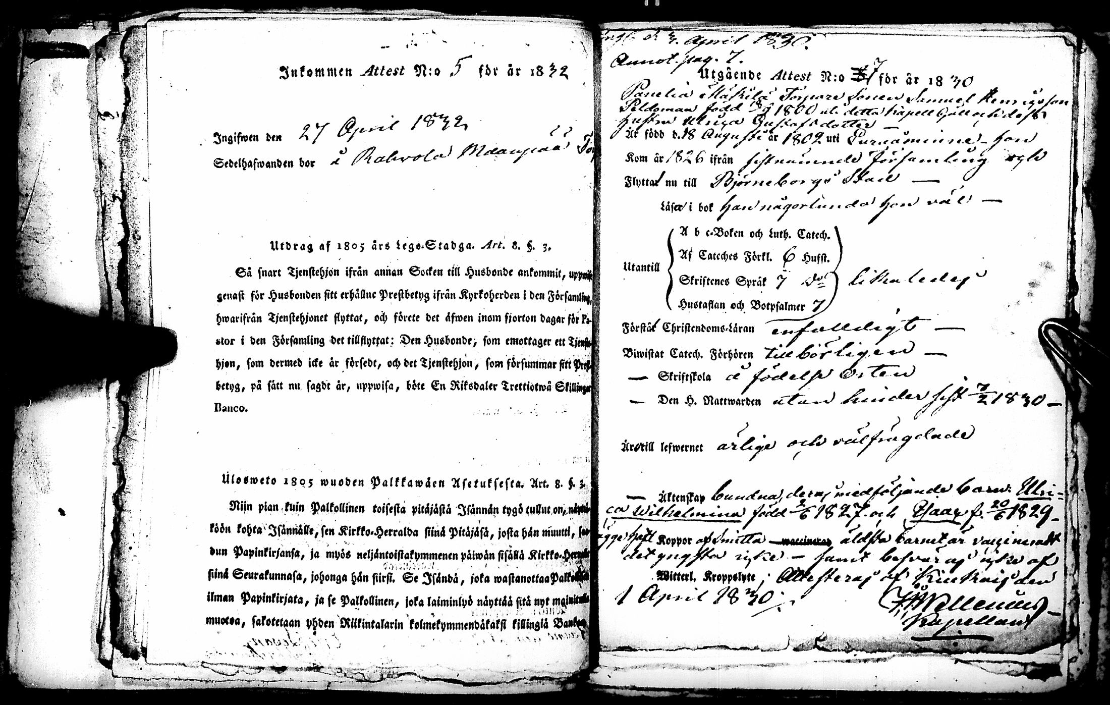 [ ../kirjat/Kirkonkirjat/kiukainen/muuttokirjoja_1829-1832_jk420/kuvat/157.jpg ]