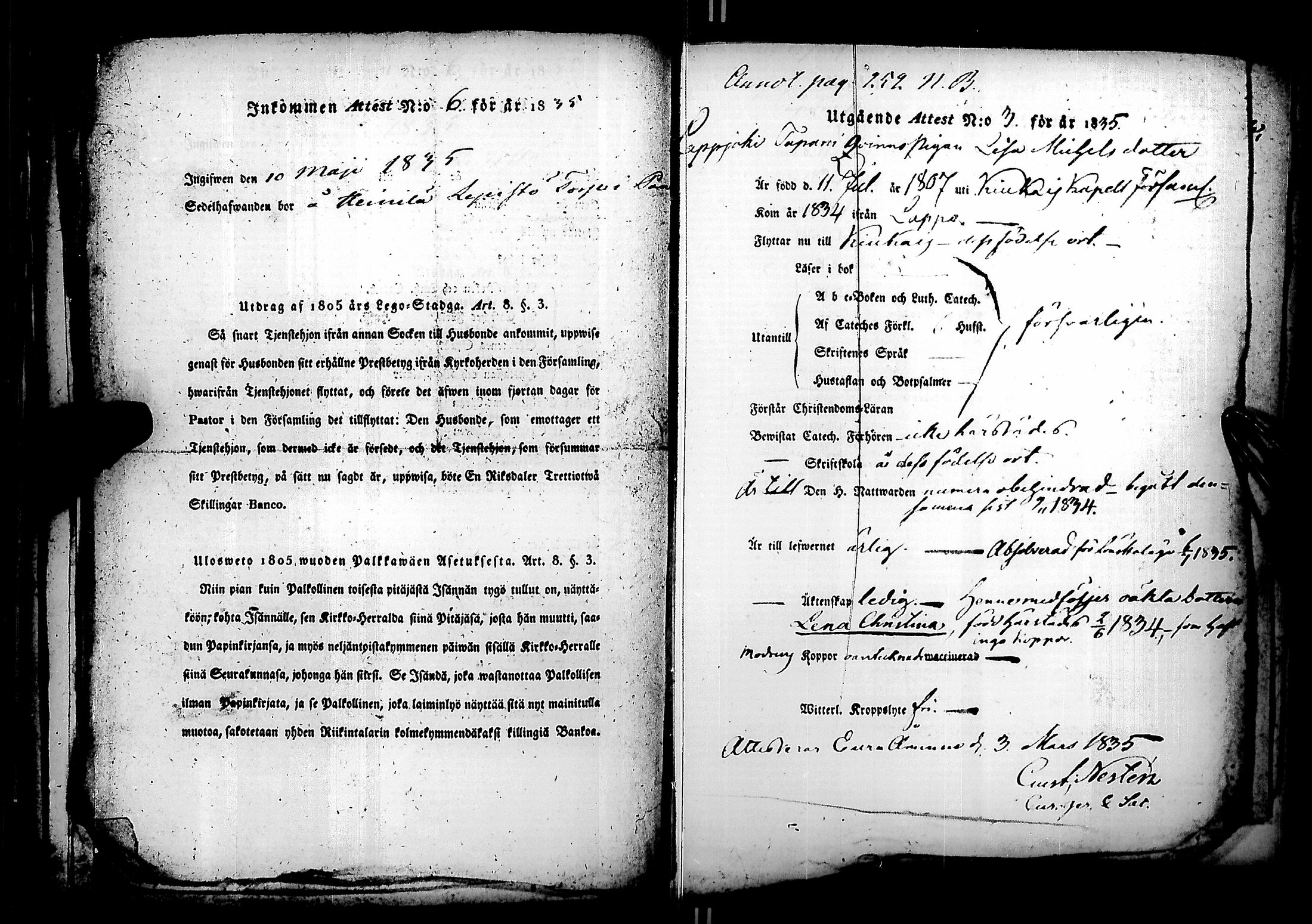 [ ../kirjat/Kirkonkirjat/kiukainen/muuttokirjoja_1833-1835_jk420/kuvat/124.jpg ]