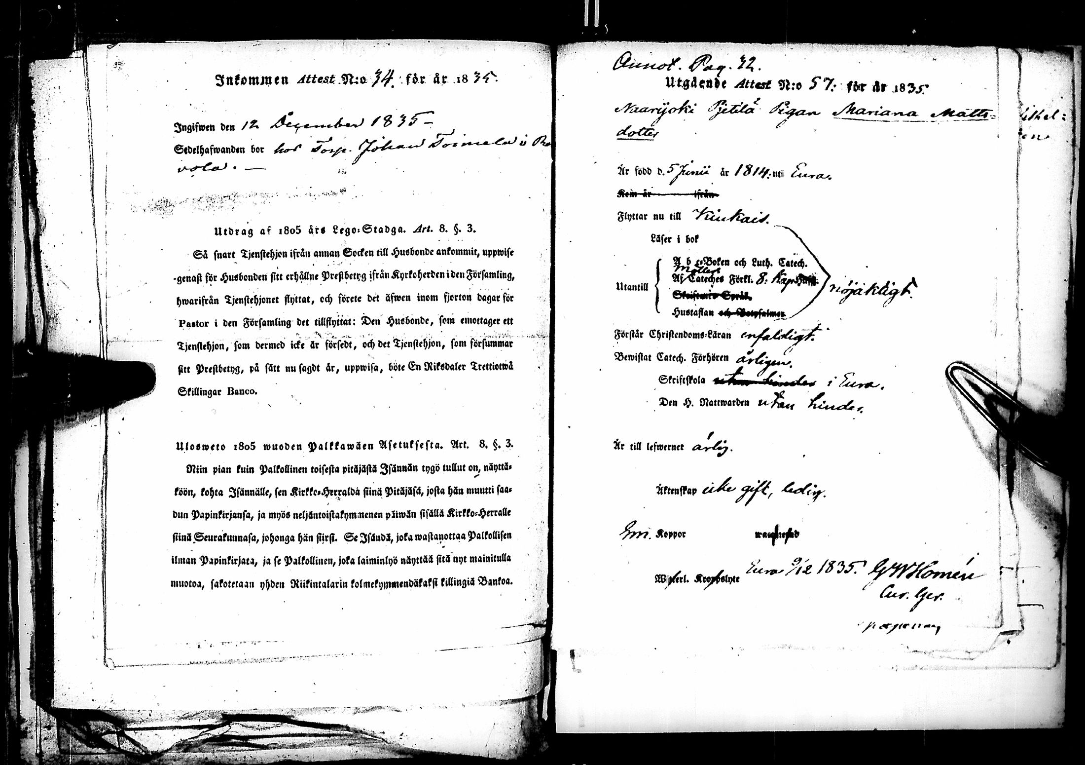 [ ../kirjat/Kirkonkirjat/kiukainen/muuttokirjoja_1833-1835_jk420/kuvat/156.jpg ]