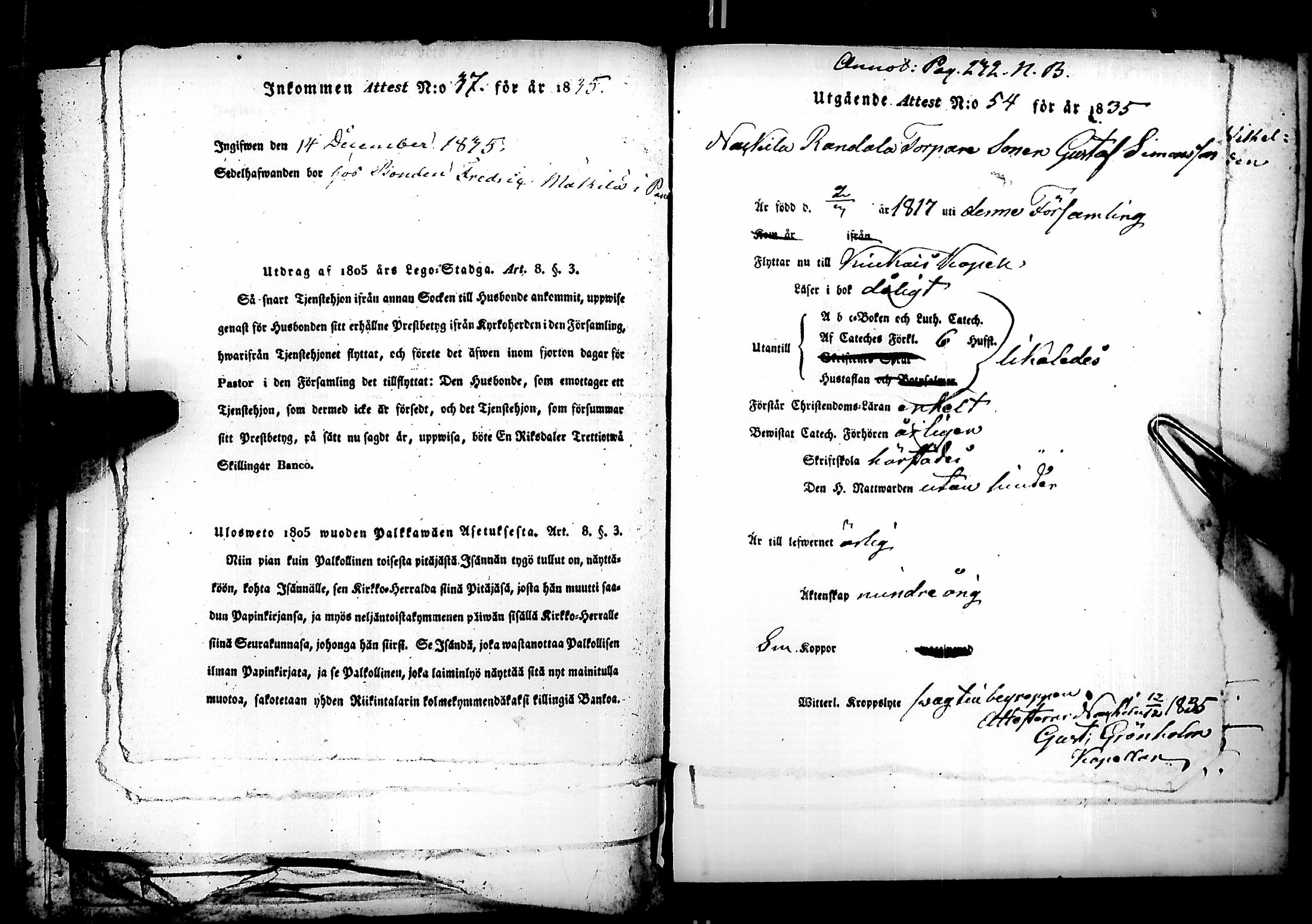 [ ../kirjat/Kirkonkirjat/kiukainen/muuttokirjoja_1833-1835_jk420/kuvat/159.jpg ]