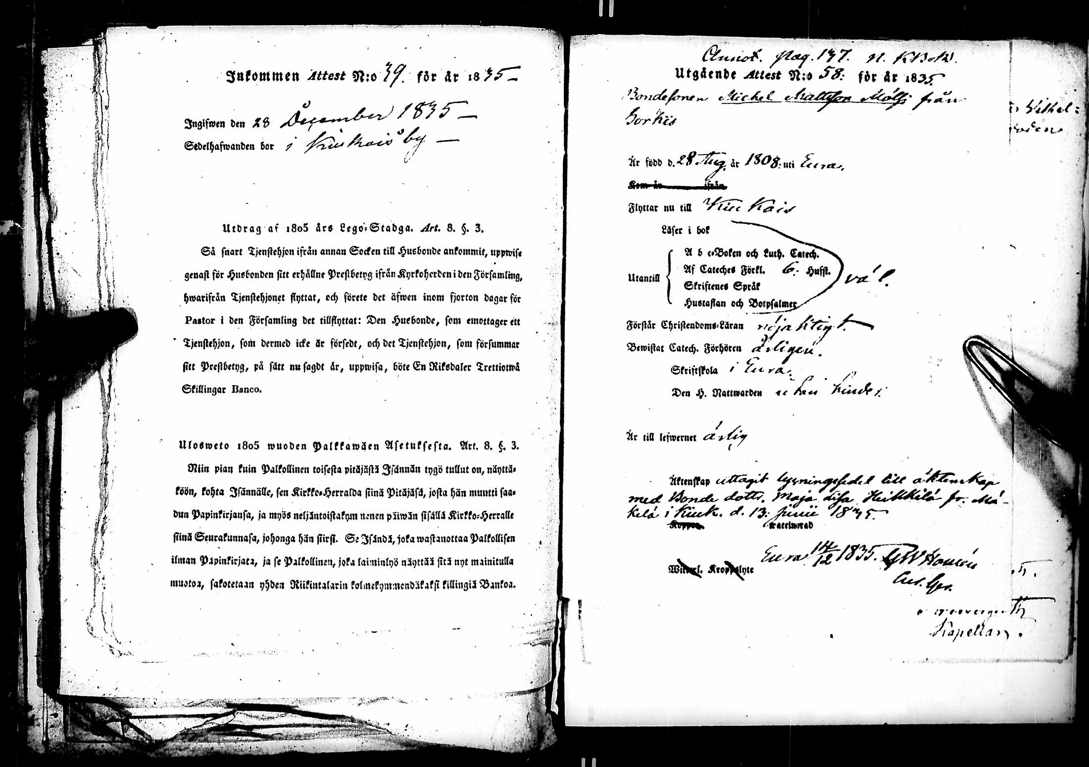[ ../kirjat/Kirkonkirjat/kiukainen/muuttokirjoja_1833-1835_jk420/kuvat/161.jpg ]