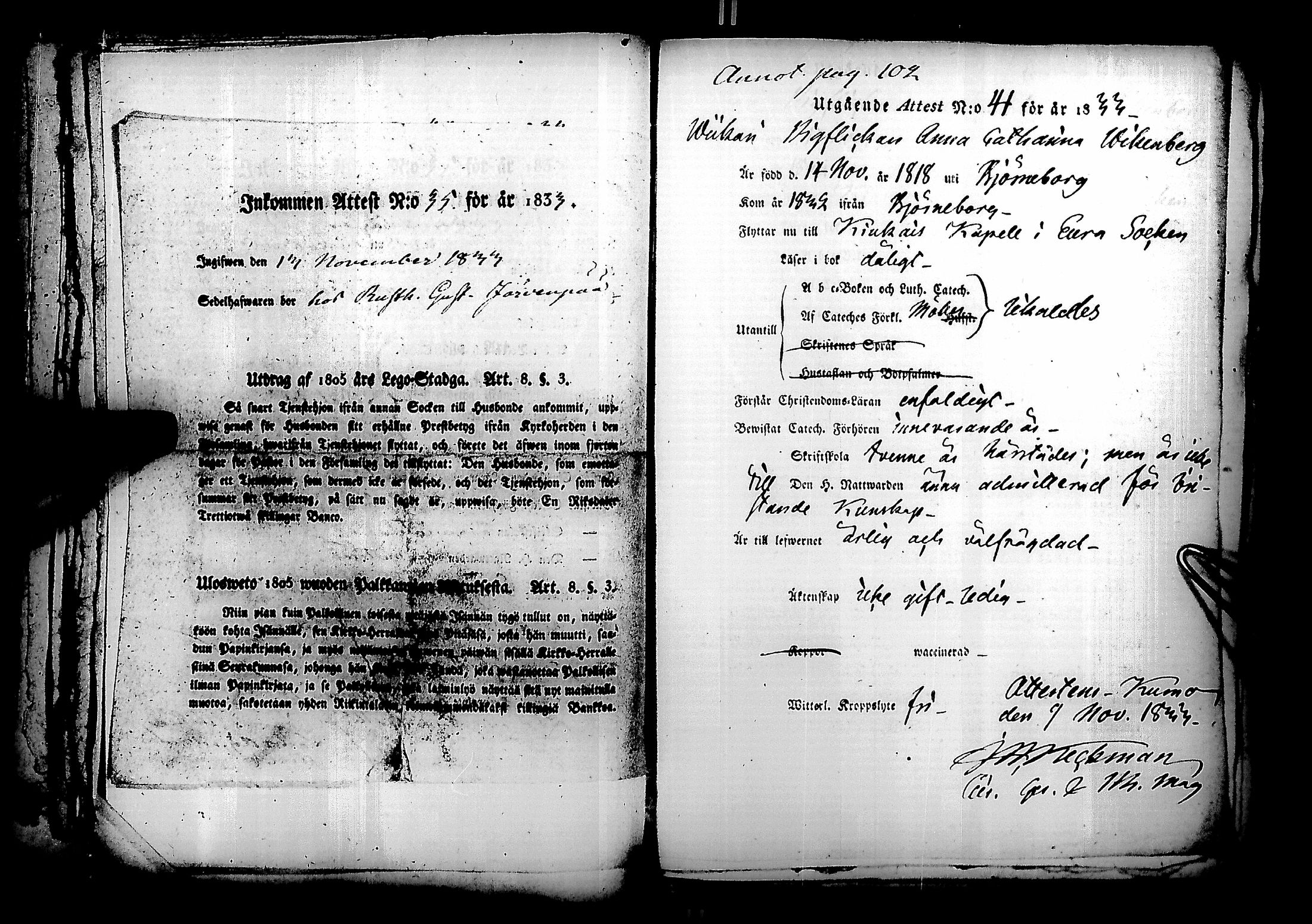[ ../kirjat/Kirkonkirjat/kiukainen/muuttokirjoja_1833-1835_jk420/kuvat/46.jpg ]