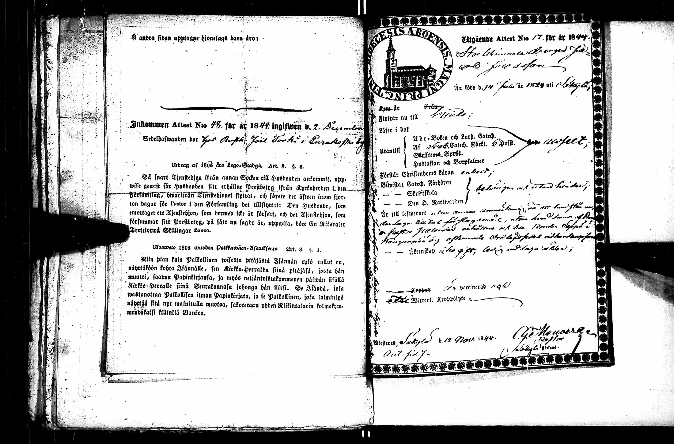 [ ../kirjat/Kirkonkirjat/kiukainen/muuttokirjoja_1841-1844_jk420-421/kuvat/197.jpg ]