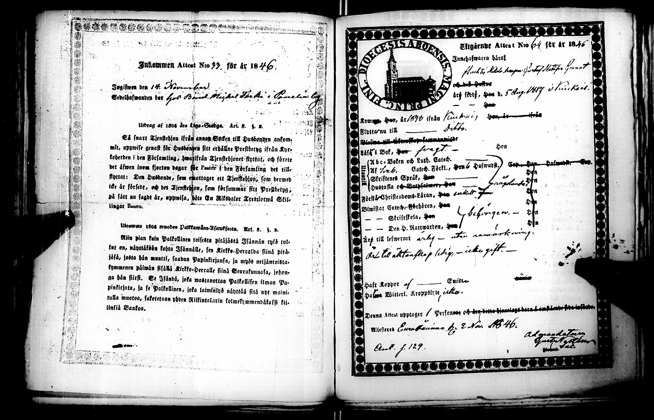 [ ../kirjat/Kirkonkirjat/kiukainen/muuttokirjoja_1845-1848_jk421/kuvat/100.jpg ]