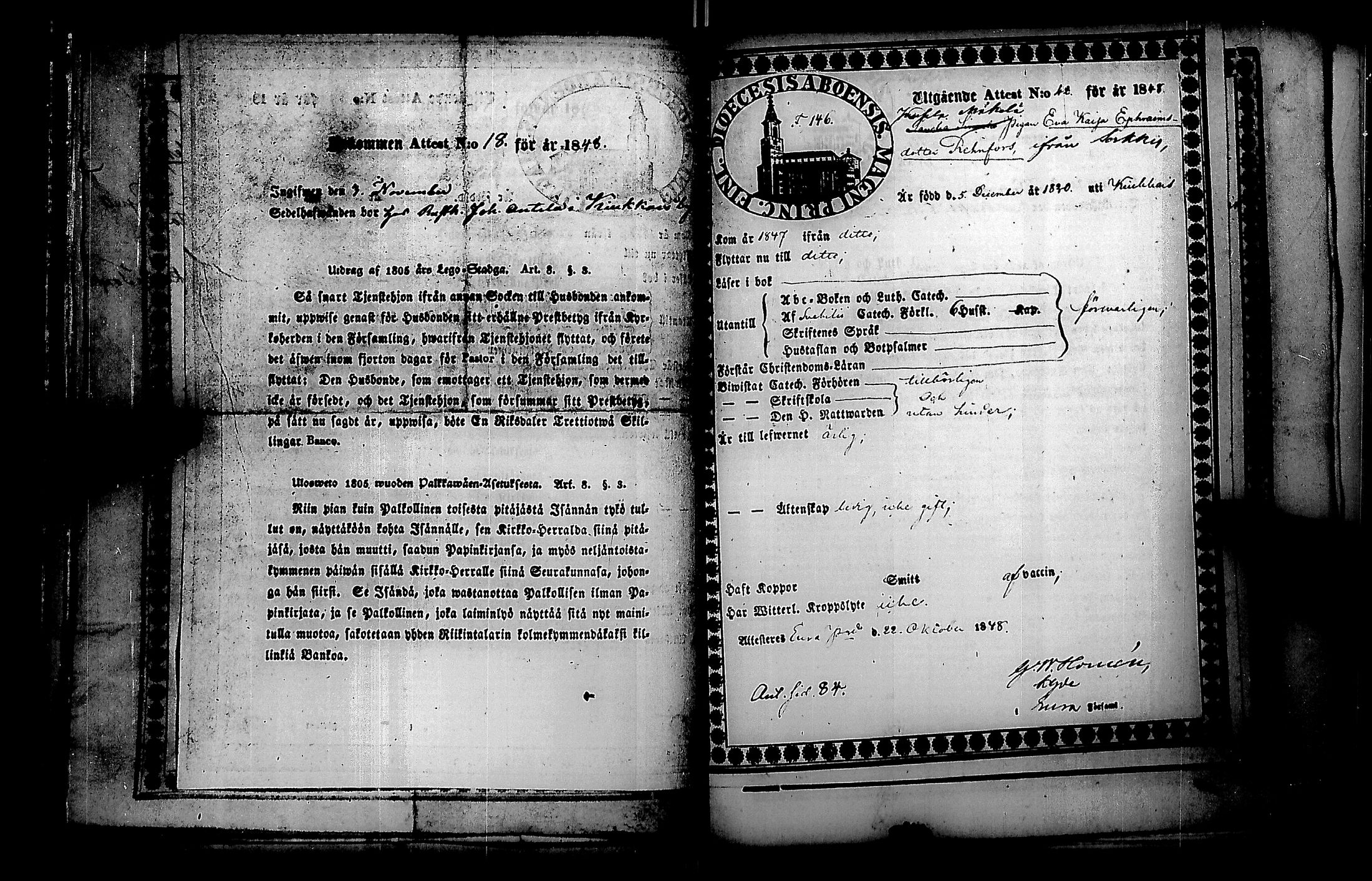[ ../kirjat/Kirkonkirjat/kiukainen/muuttokirjoja_1845-1848_jk421/kuvat/190.jpg ]