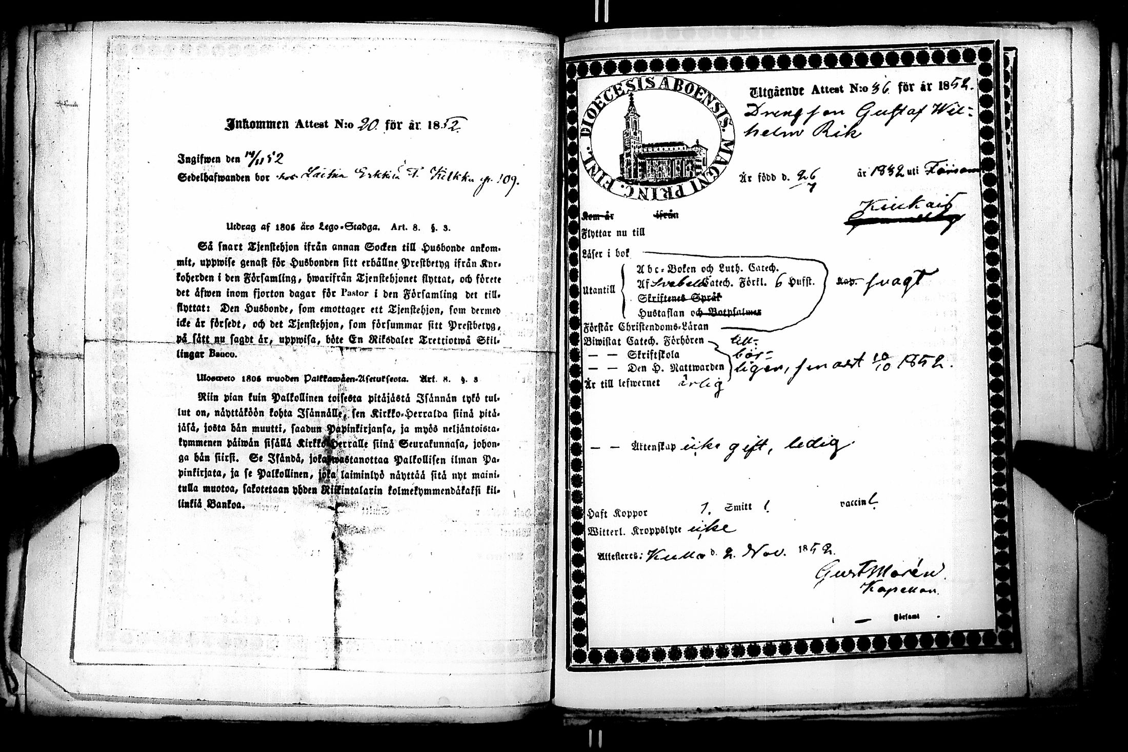 [ ../kirjat/Kirkonkirjat/kiukainen/muuttokirjoja_1849-1853_jk421/kuvat/145.jpg ]