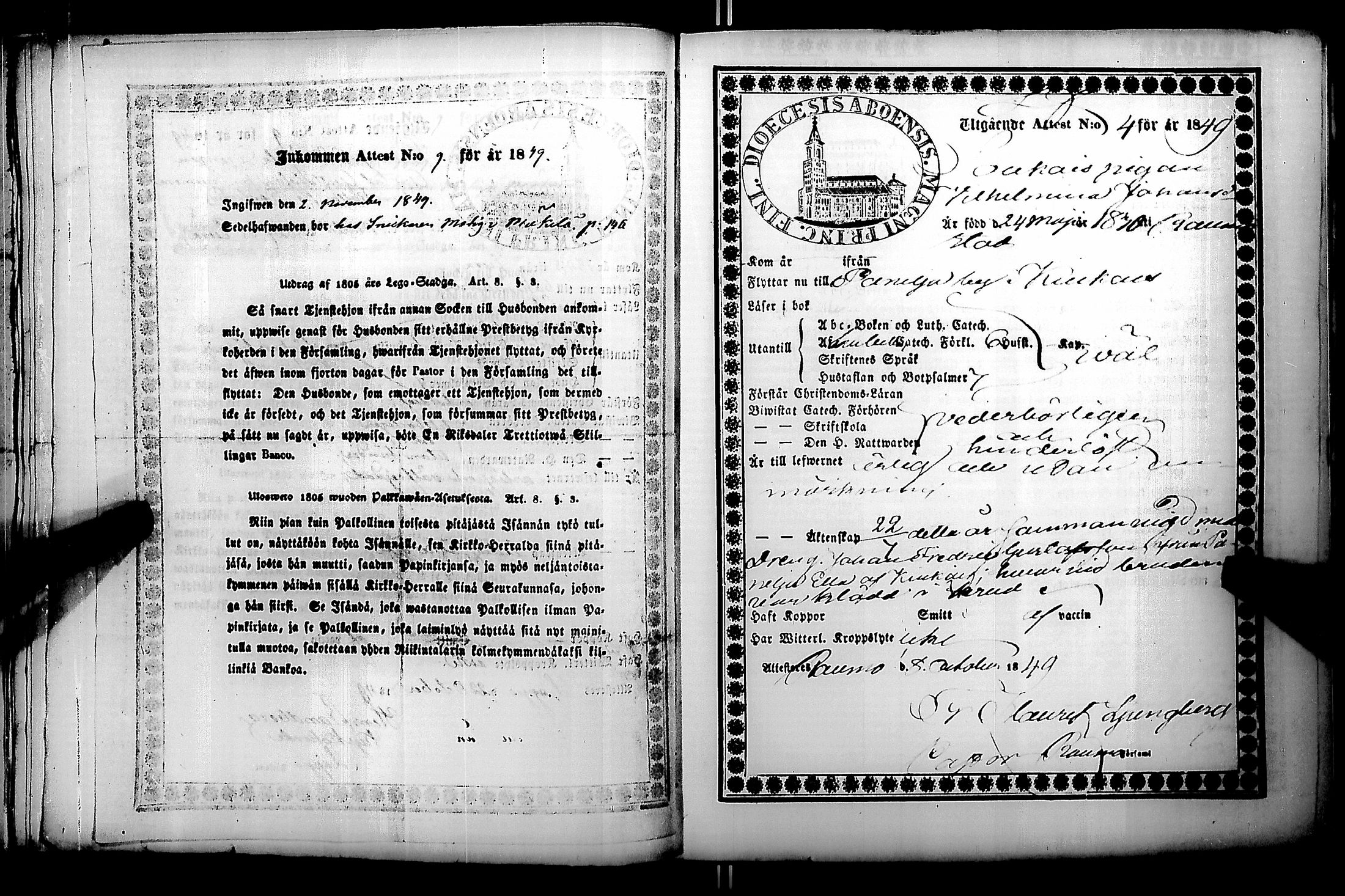 [ ../kirjat/Kirkonkirjat/kiukainen/muuttokirjoja_1849-1853_jk421/kuvat/43.jpg ]