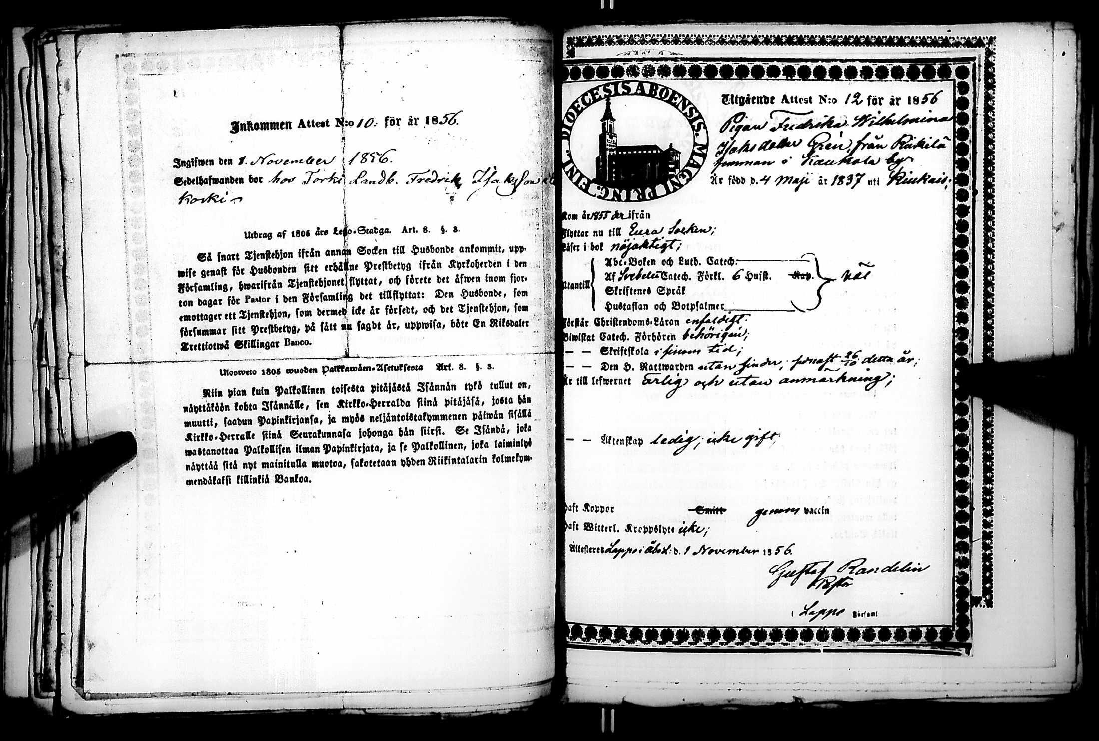 [ ../kirjat/Kirkonkirjat/kiukainen/muuttokirjoja_1854-1857_jk421/kuvat/100.jpg ]
