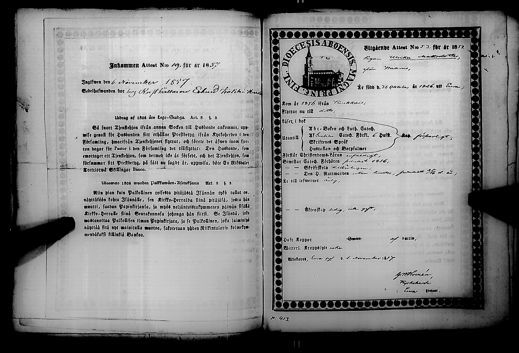 [ ../kirjat/Kirkonkirjat/kiukainen/muuttokirjoja_1854-1857_jk421/kuvat/141.jpg ]
