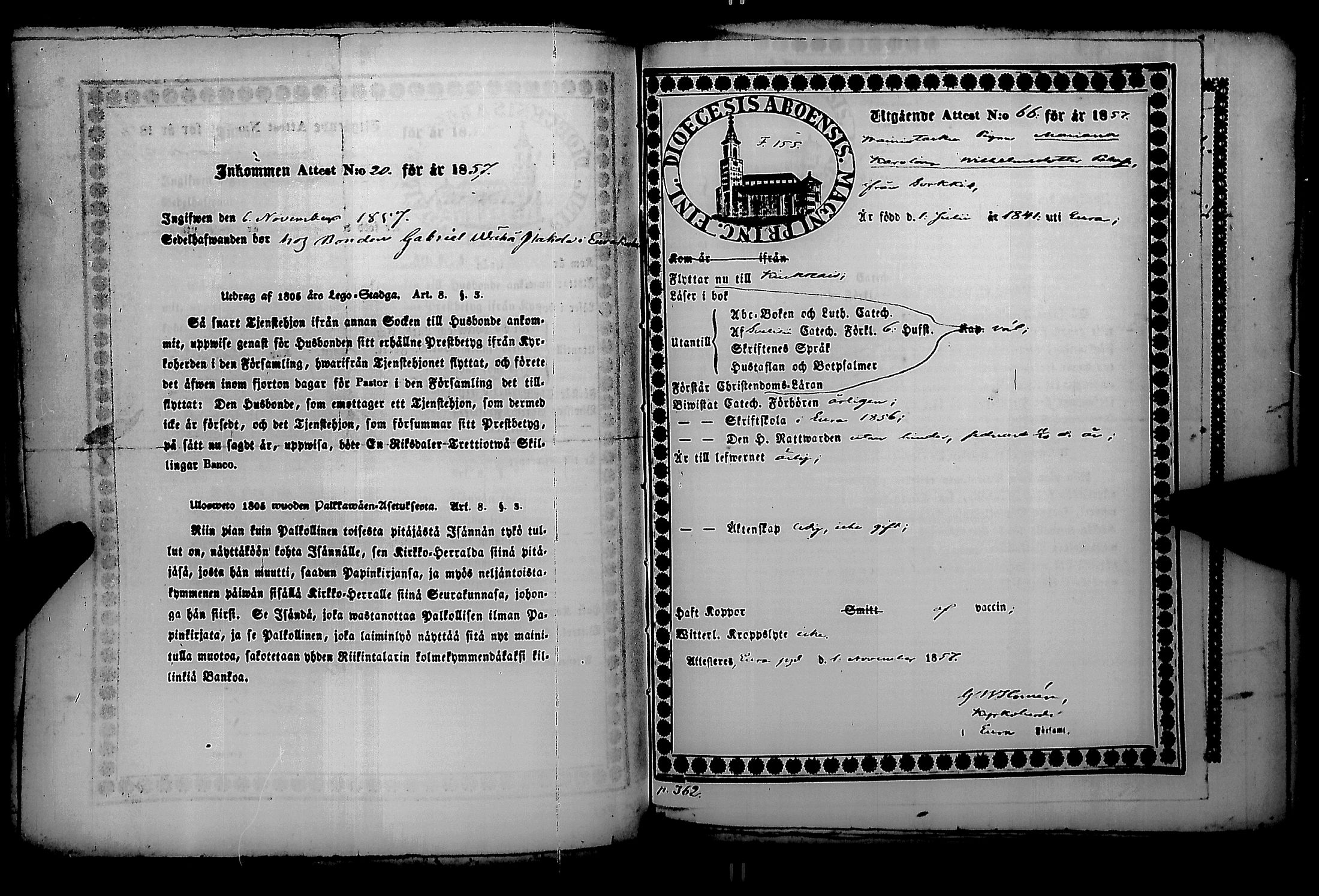 [ ../kirjat/Kirkonkirjat/kiukainen/muuttokirjoja_1854-1857_jk421/kuvat/142.jpg ]