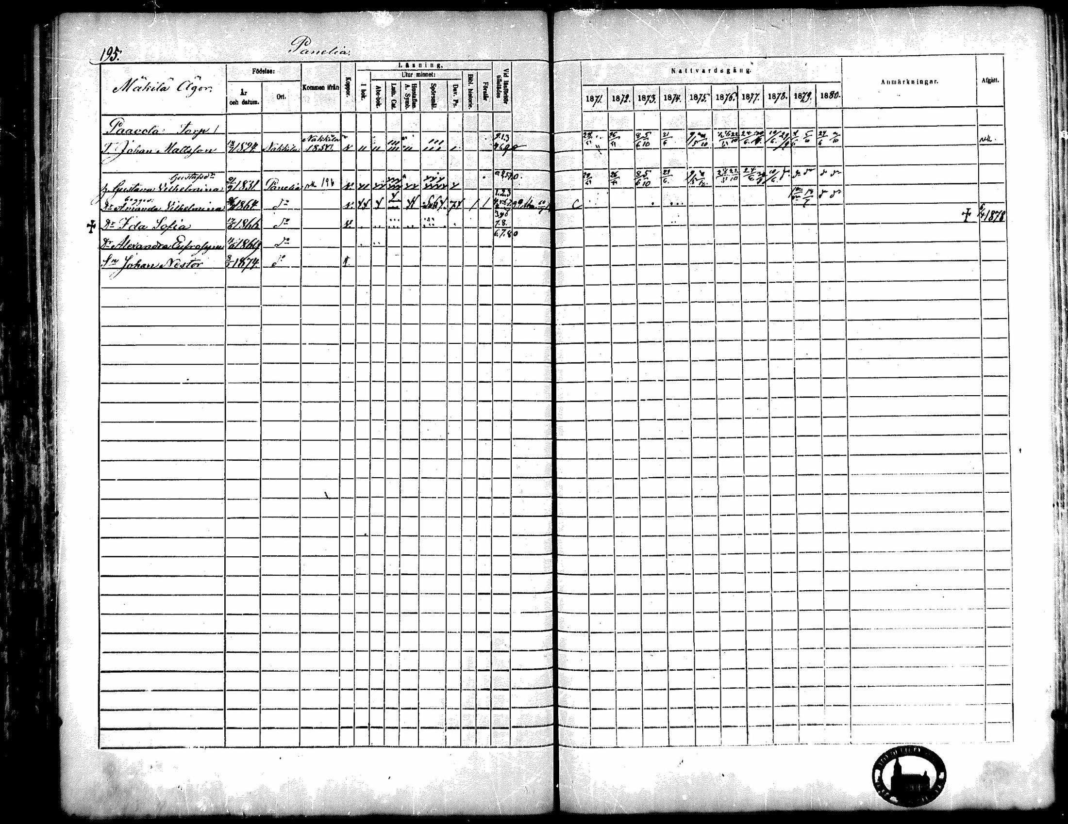 [ ../kirjat/Kirkonkirjat/kiukainen/rippikirja_1871-1880_mko17-32/kuvat/197.jpg ]