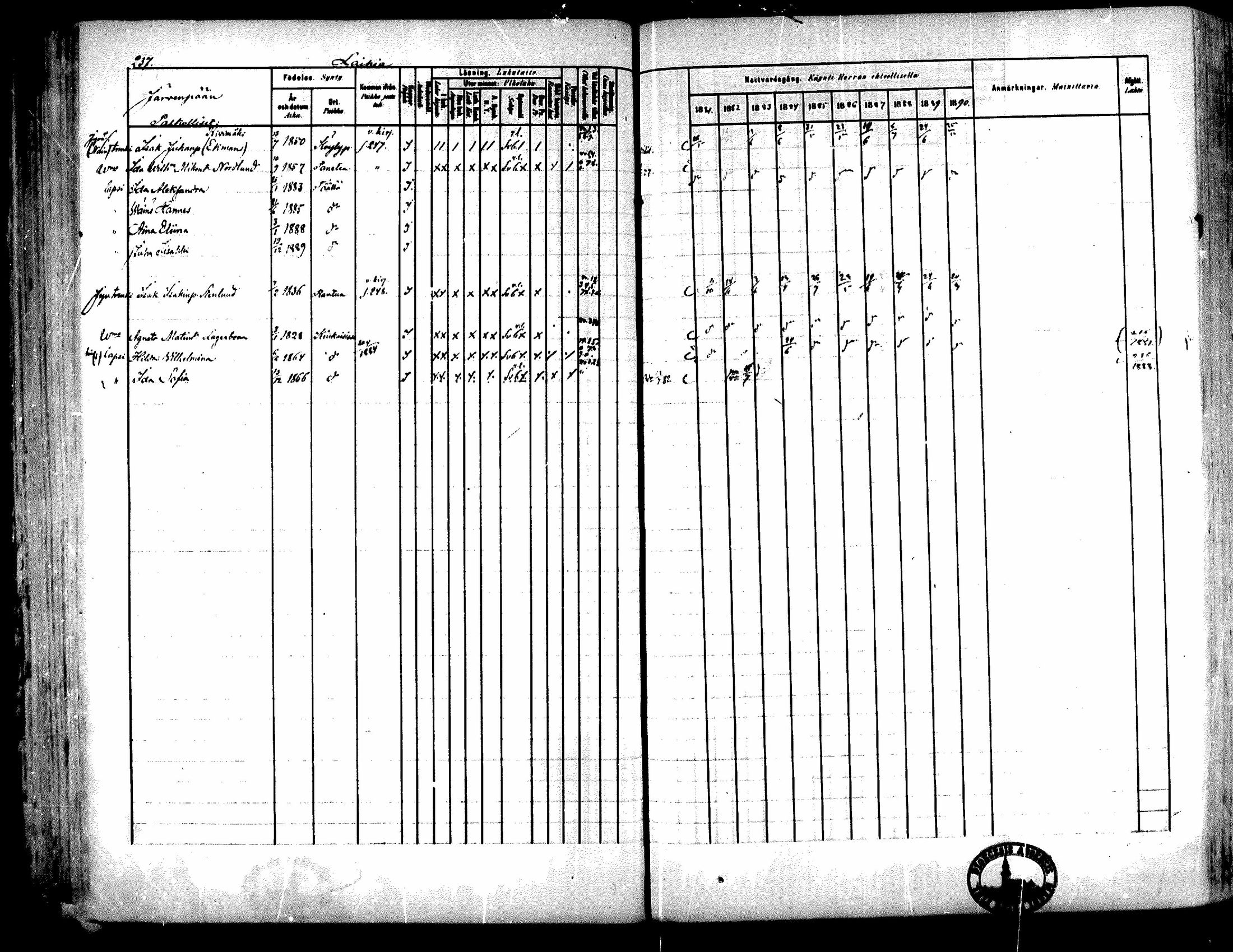 [ ../kirjat/Kirkonkirjat/kiukainen/rippikirja_1881-1890_mko33-49/kuvat/225.jpg ]