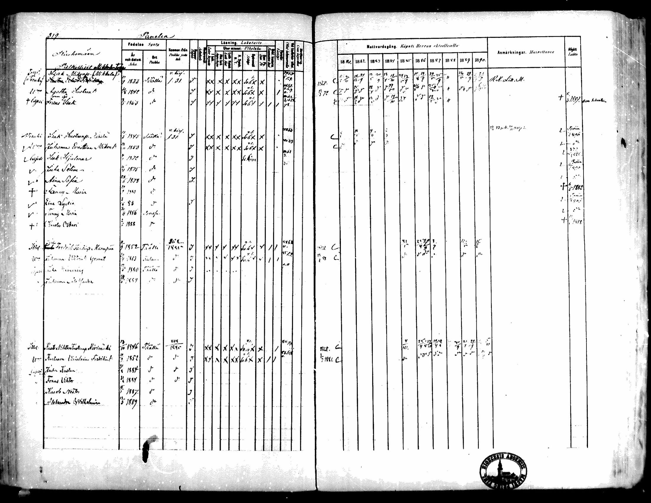 [ ../kirjat/Kirkonkirjat/kiukainen/rippikirja_1881-1890_mko33-49/kuvat/299.jpg ]