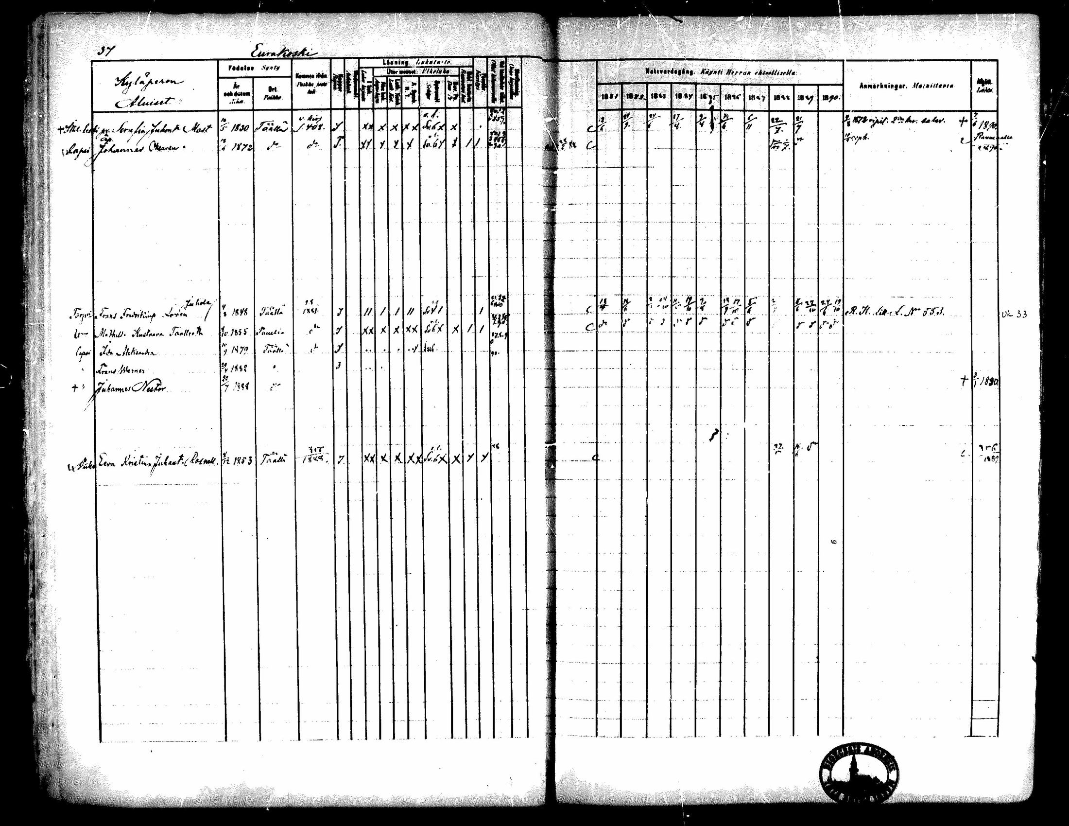 [ ../kirjat/Kirkonkirjat/kiukainen/rippikirja_1881-1890_mko33-49/kuvat/34.jpg ]