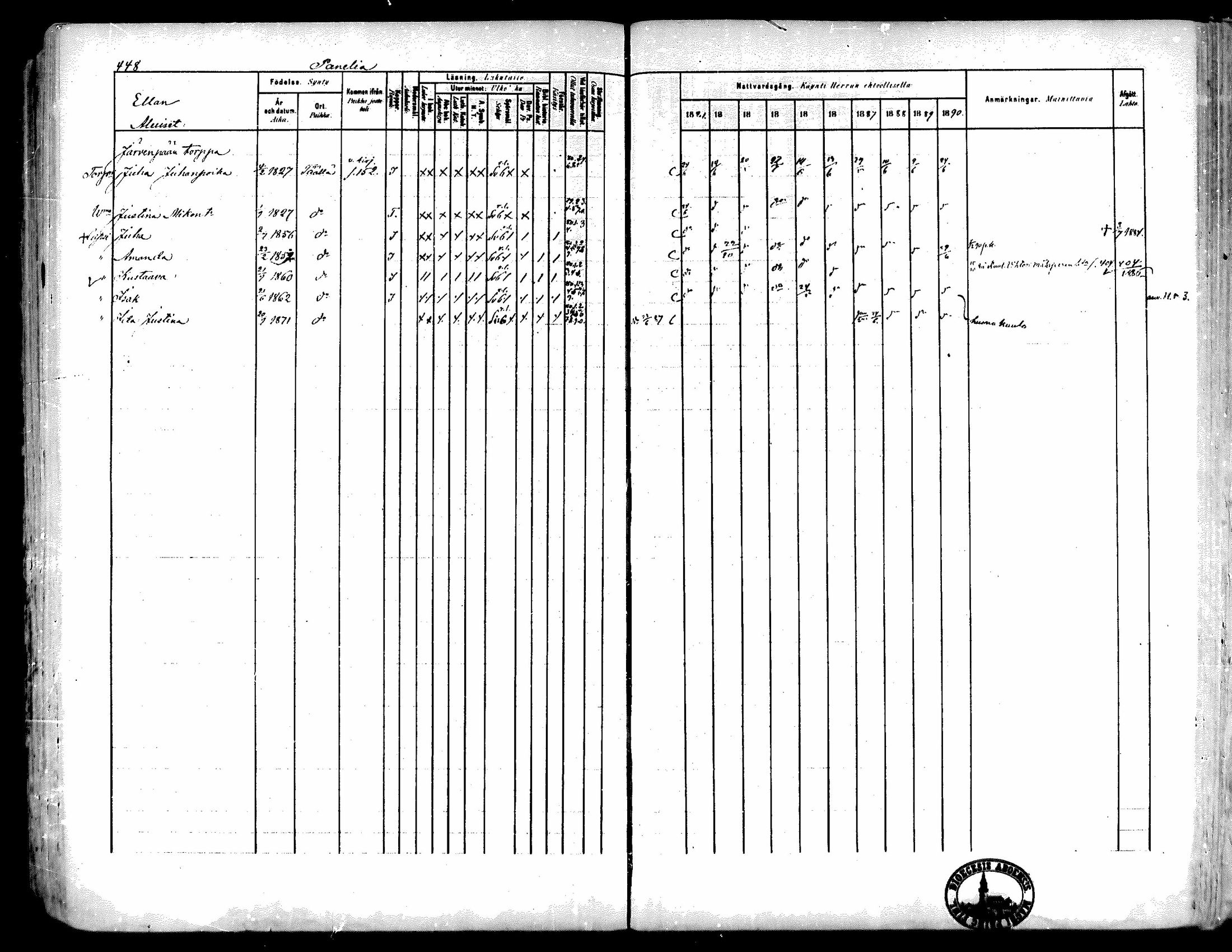 [ ../kirjat/Kirkonkirjat/kiukainen/rippikirja_1881-1890_mko33-49/kuvat/427.jpg ]