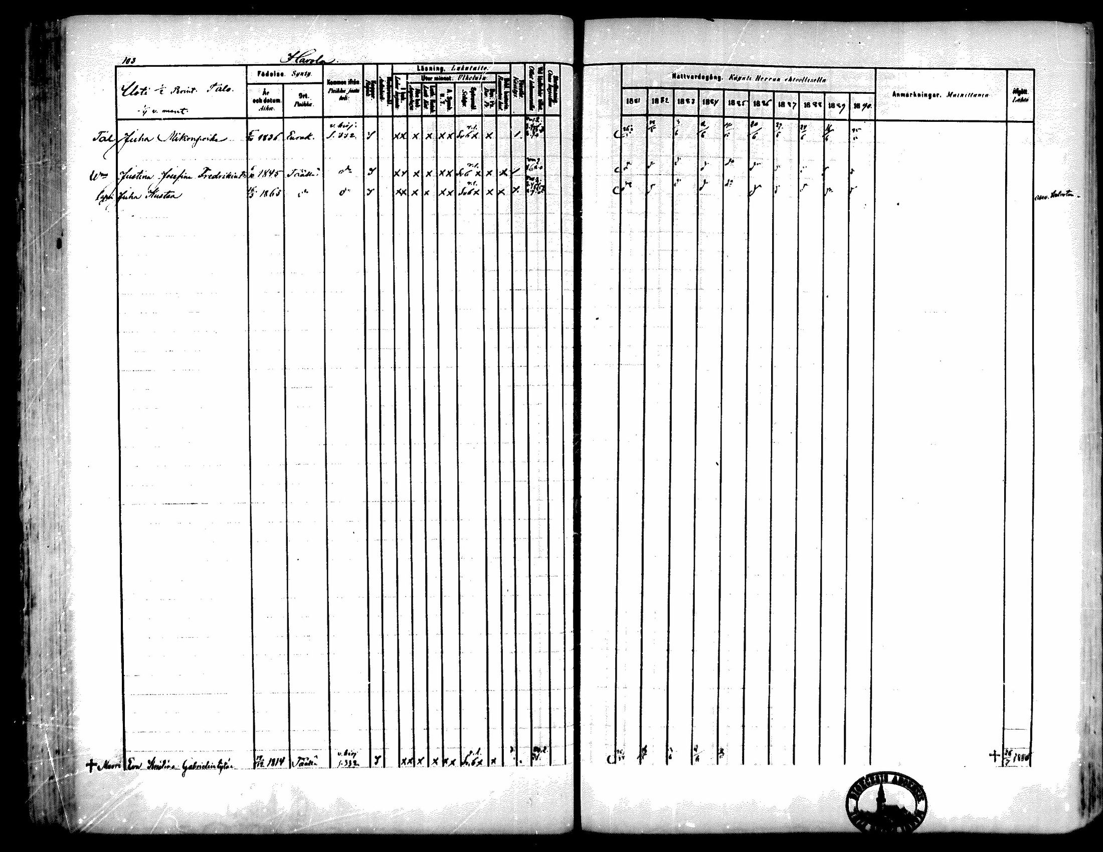 [ ../kirjat/Kirkonkirjat/kiukainen/rippikirja_1881-1890_mko33-49/kuvat/97.jpg ]