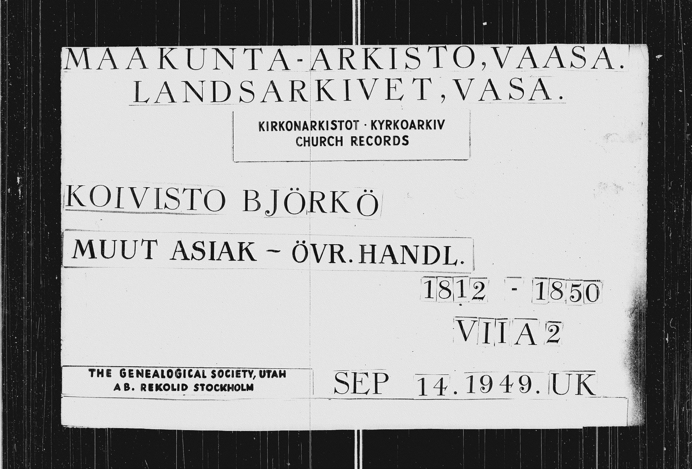 [ ../kirjat/Kirkonkirjat/koivisto/asiakirjoja_1812-1850_uk574/kuvat/1.jpg ]