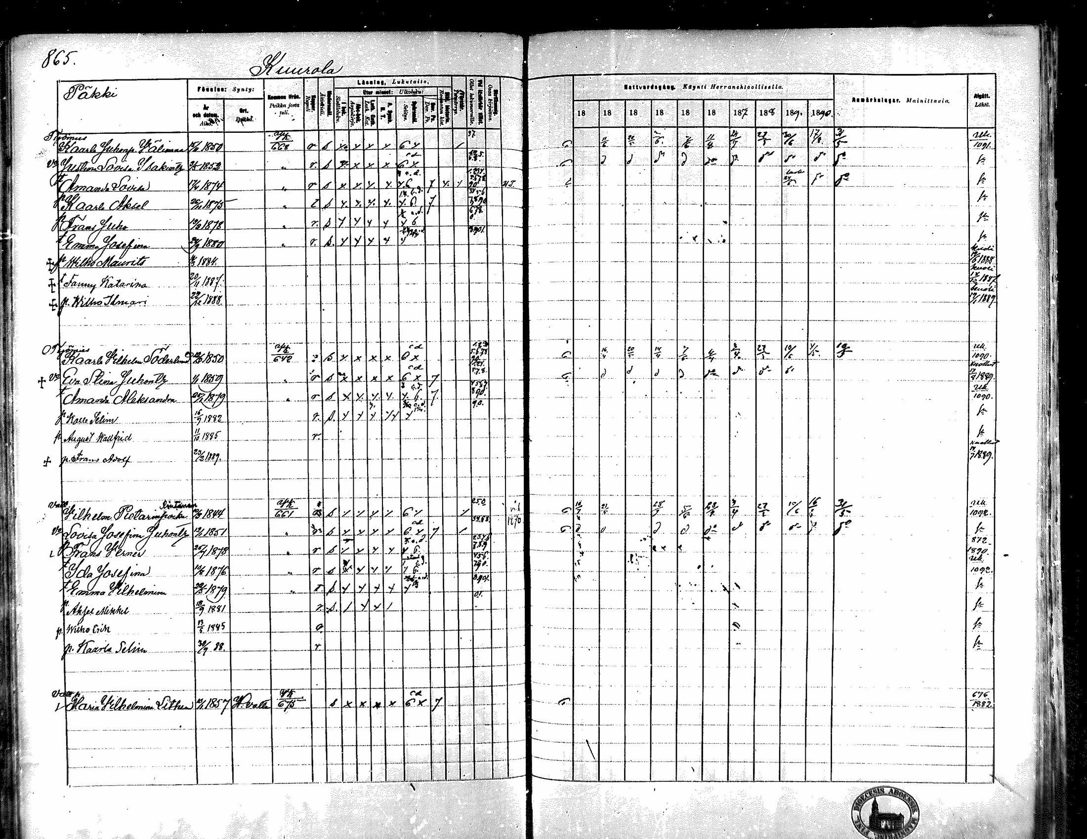 [ ../kirjat/Kirkonkirjat/kokemaki/rippikirja_1881-1890_mko80-117/kuvat/813.jpg ]