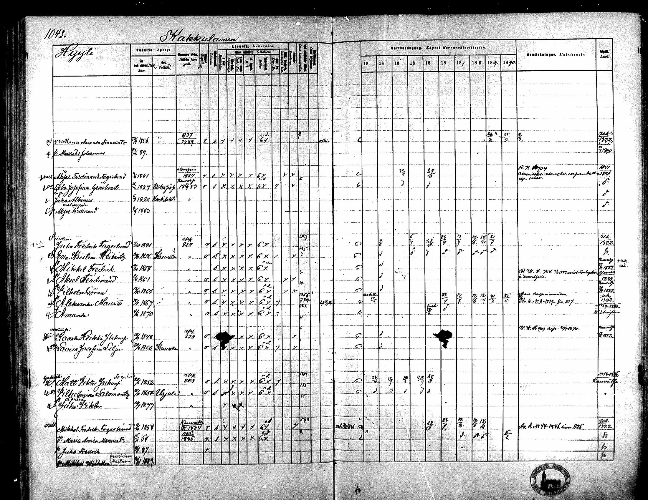 [ ../kirjat/Kirkonkirjat/kokemaki/rippikirja_1881-1890_mko80-117/kuvat/986.jpg ]