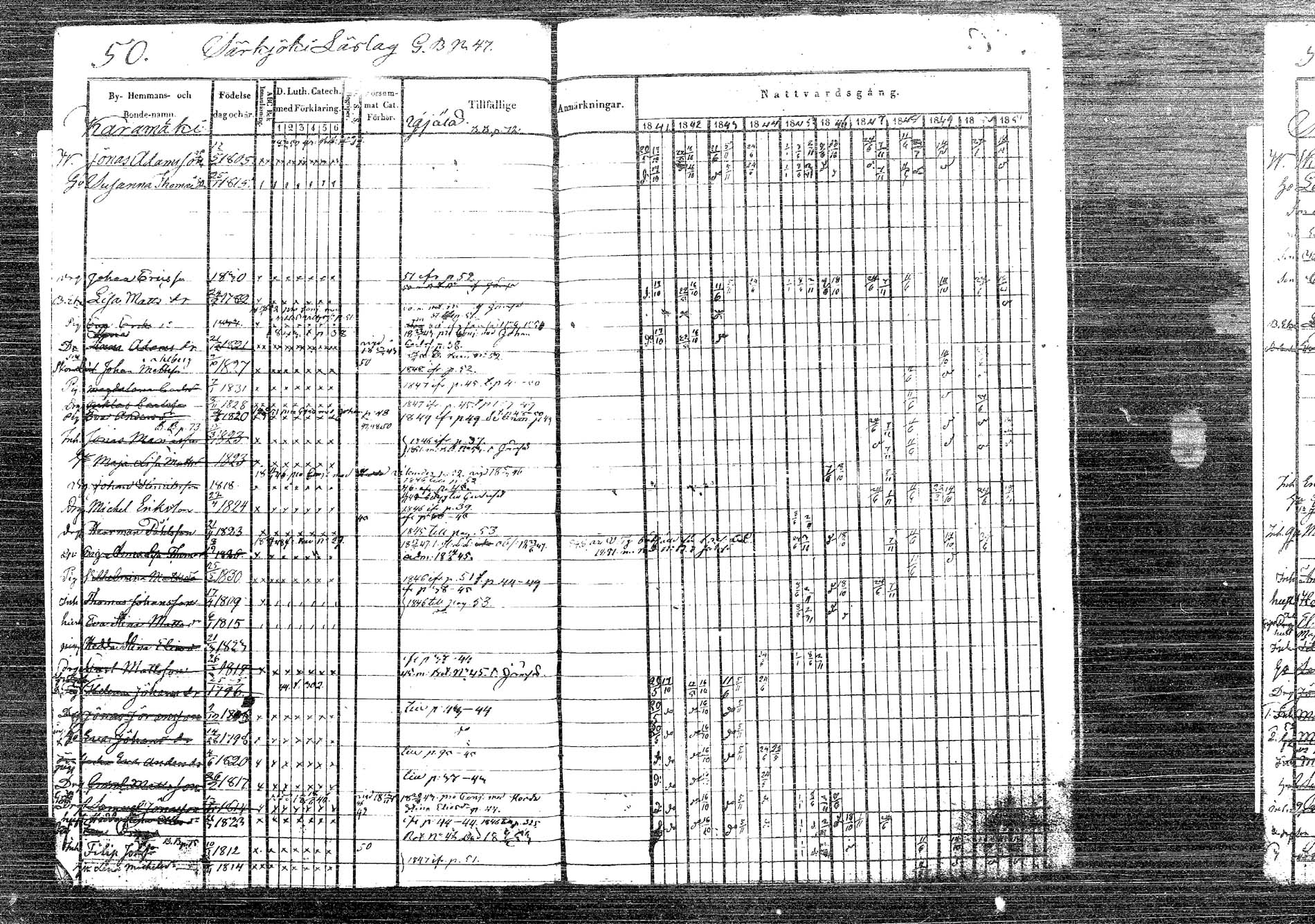 [ ../kirjat/Kirkonkirjat/korpilahti/rippikirja_1841-1850_tk436/kuvat/74.jpg ]
