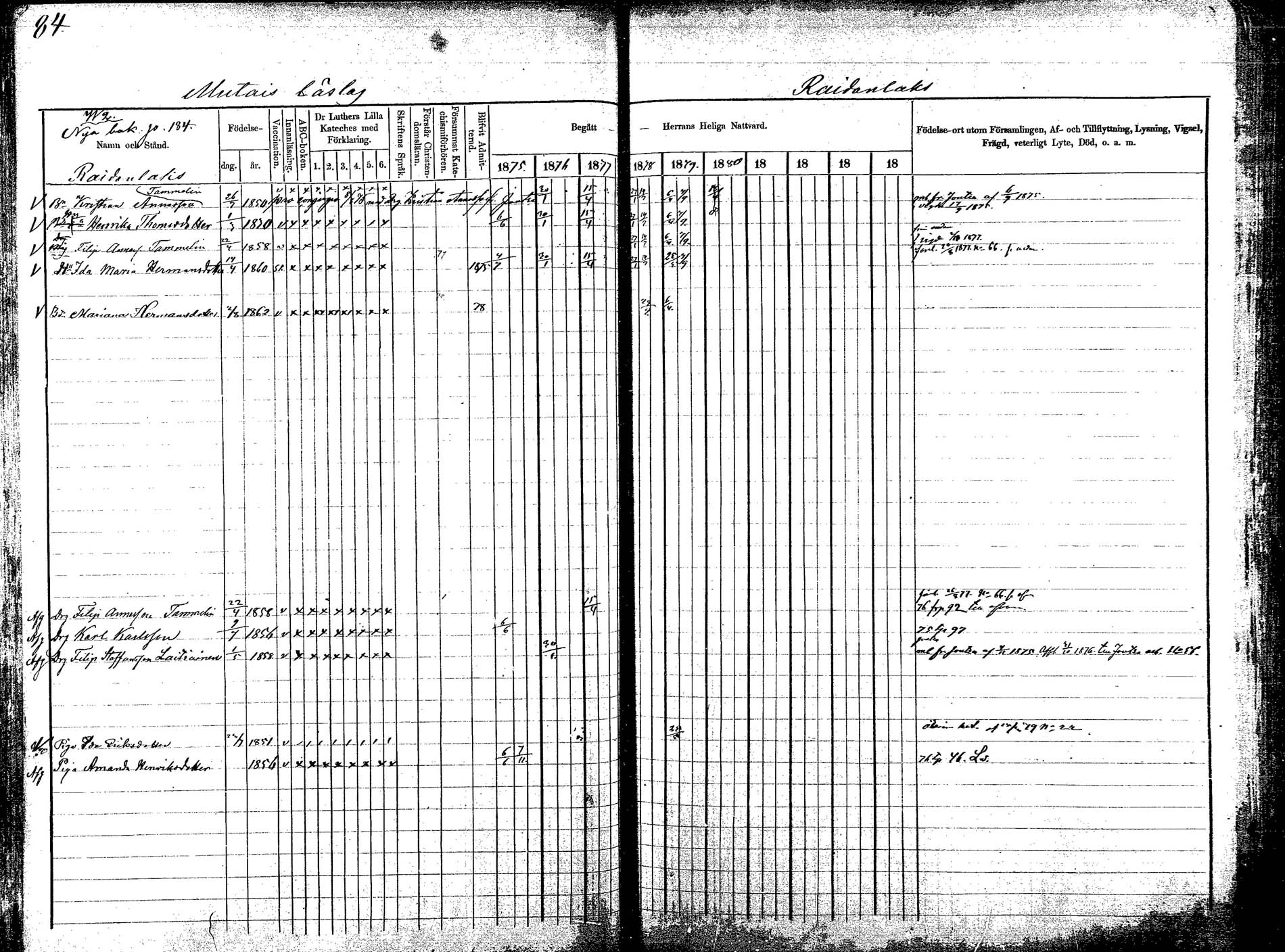 [ ../kirjat/Kirkonkirjat/korpilahti/rippikirja_1875-1880_mko29-44/kuvat/88.jpg ]