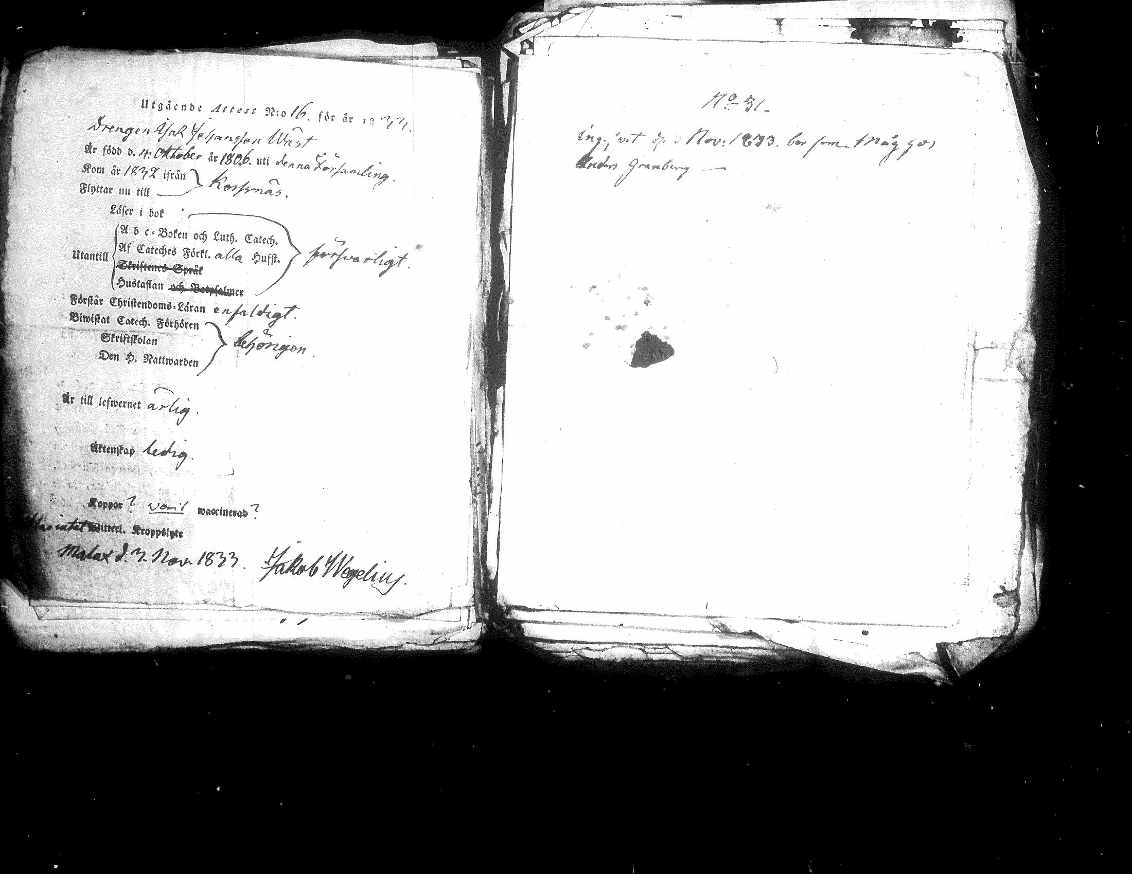 [ ../kirjat/Kirkonkirjat/korsnas/muuttokirjoja_1831-1837_uk254-255/kuvat/108.jpg ]