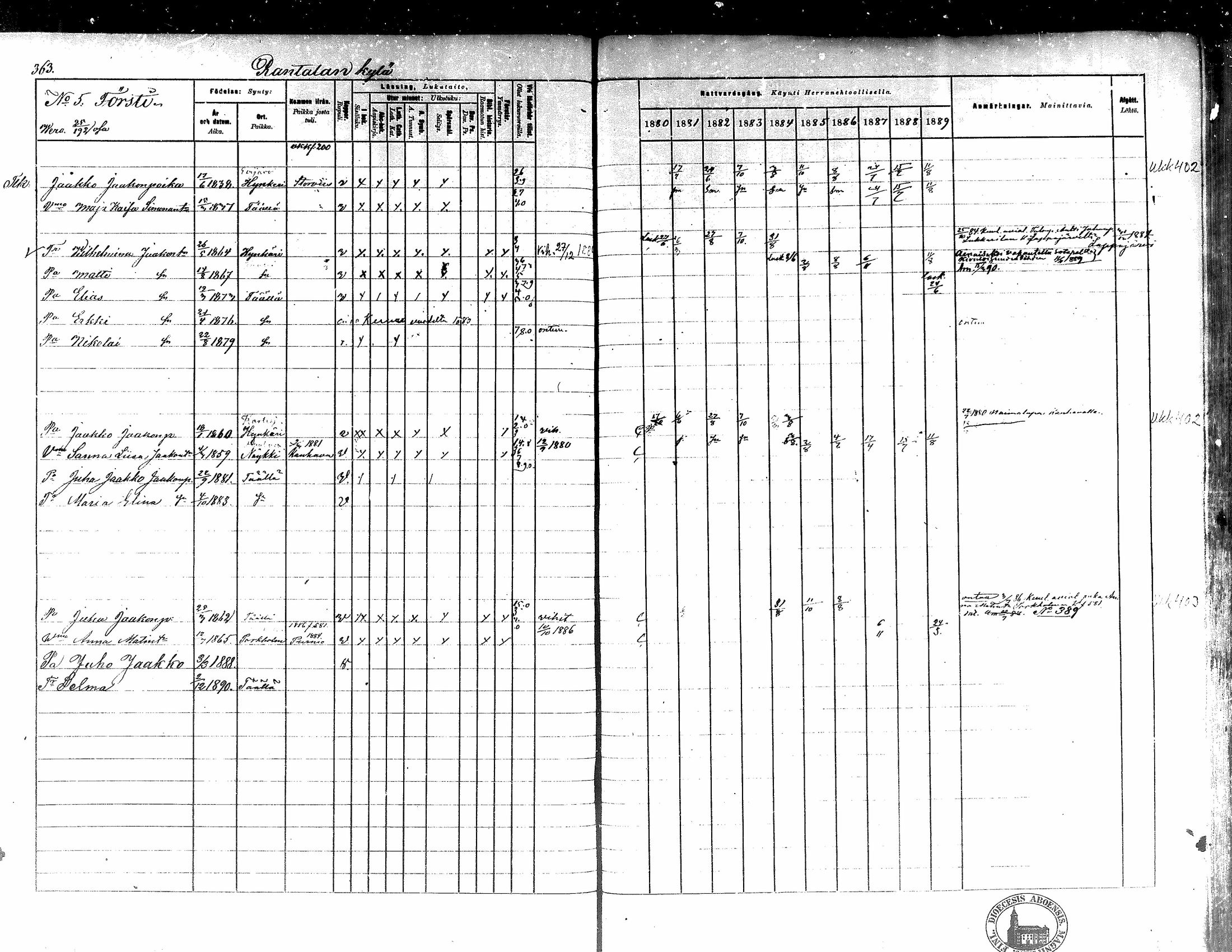[ ../kirjat/Kirkonkirjat/kortesjarvi/rippikirja_1880-1890_mko43-63/kuvat/331.jpg ]