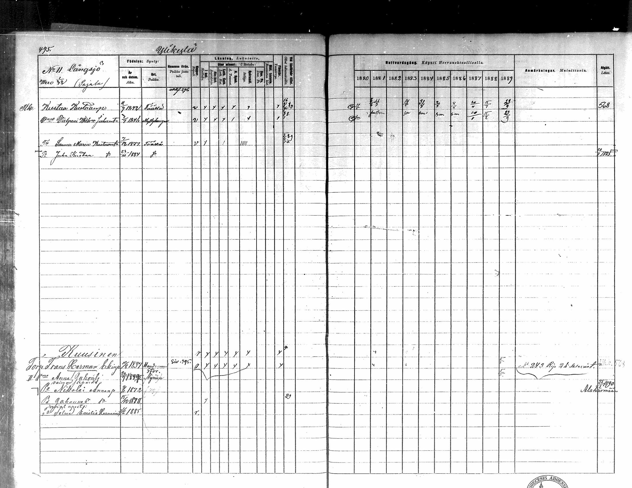 [ ../kirjat/Kirkonkirjat/kortesjarvi/rippikirja_1880-1890_mko43-63/kuvat/442.jpg ]