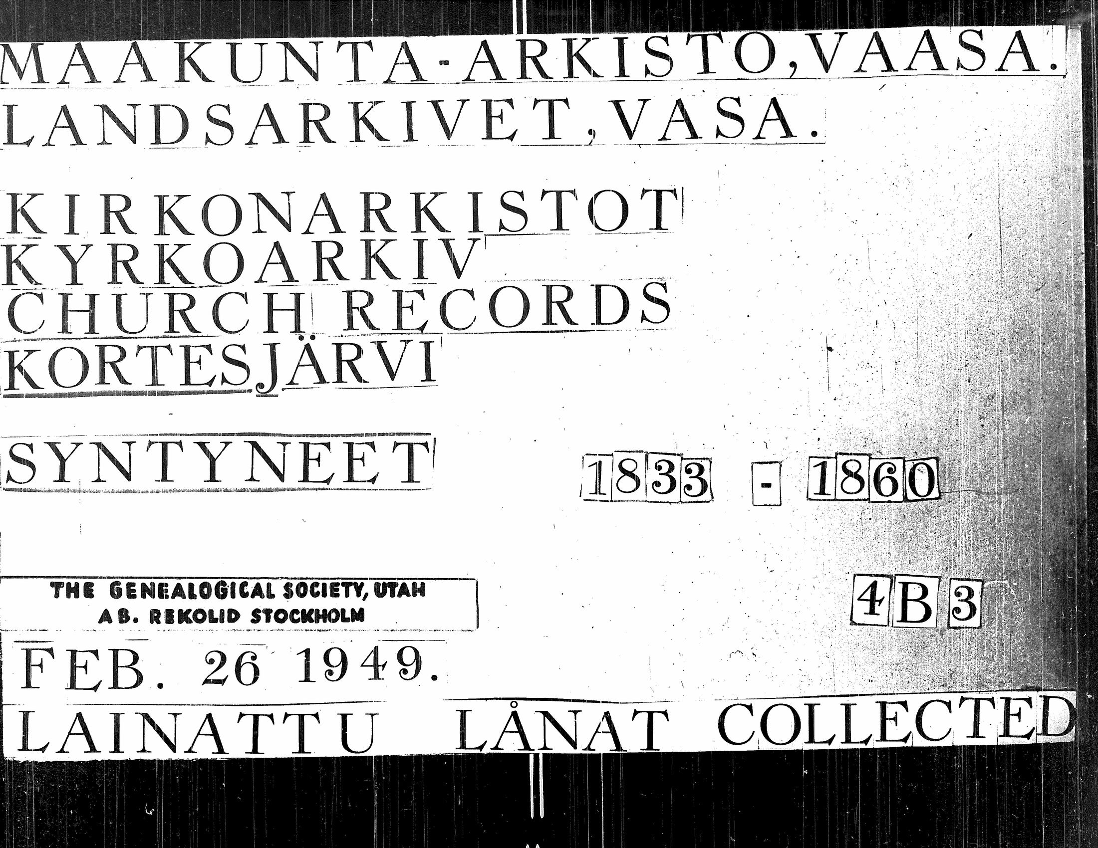 [ ../kirjat/Kirkonkirjat/kortesjarvi/syntyneet_1833-1860_uk136/kuvat/1.jpg ]